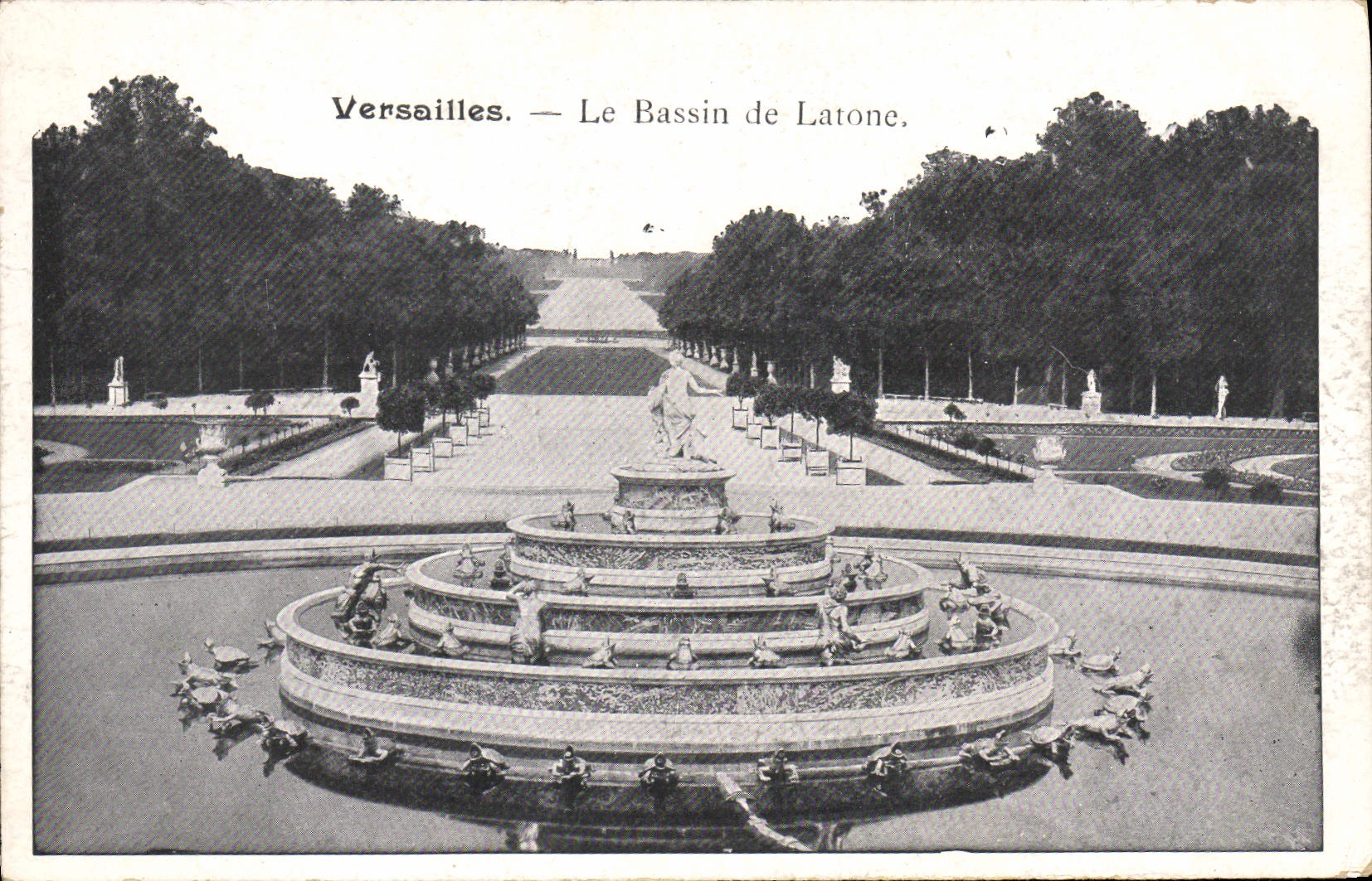 CPA Palais De Versailles Le Bassin de Latone