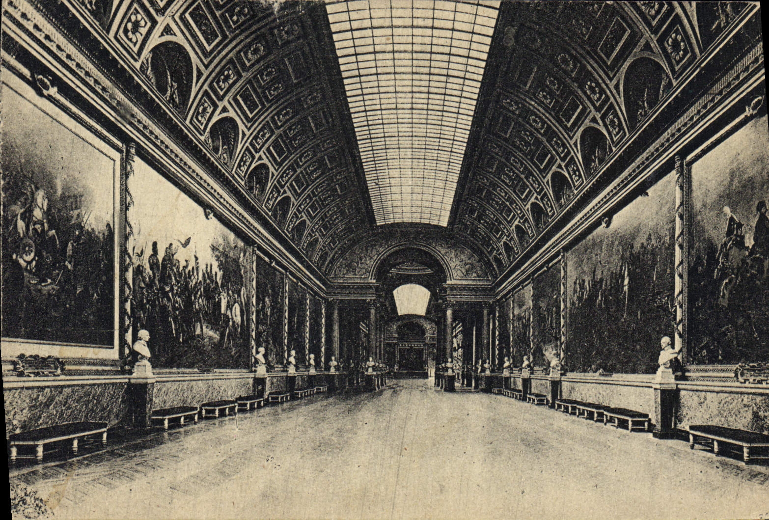 CPA Palais De Versailles Musee De Galerie des Batailles