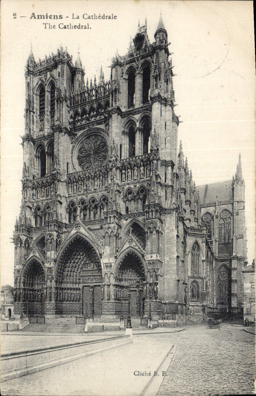 CPA Amiens Cathedrale 