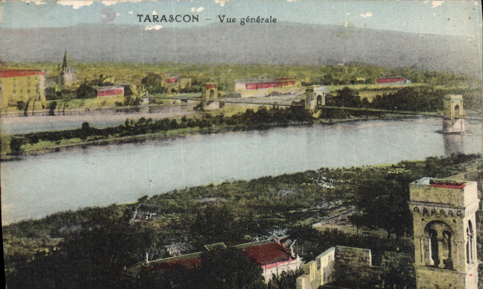 CPA Tarascon Vue Generale