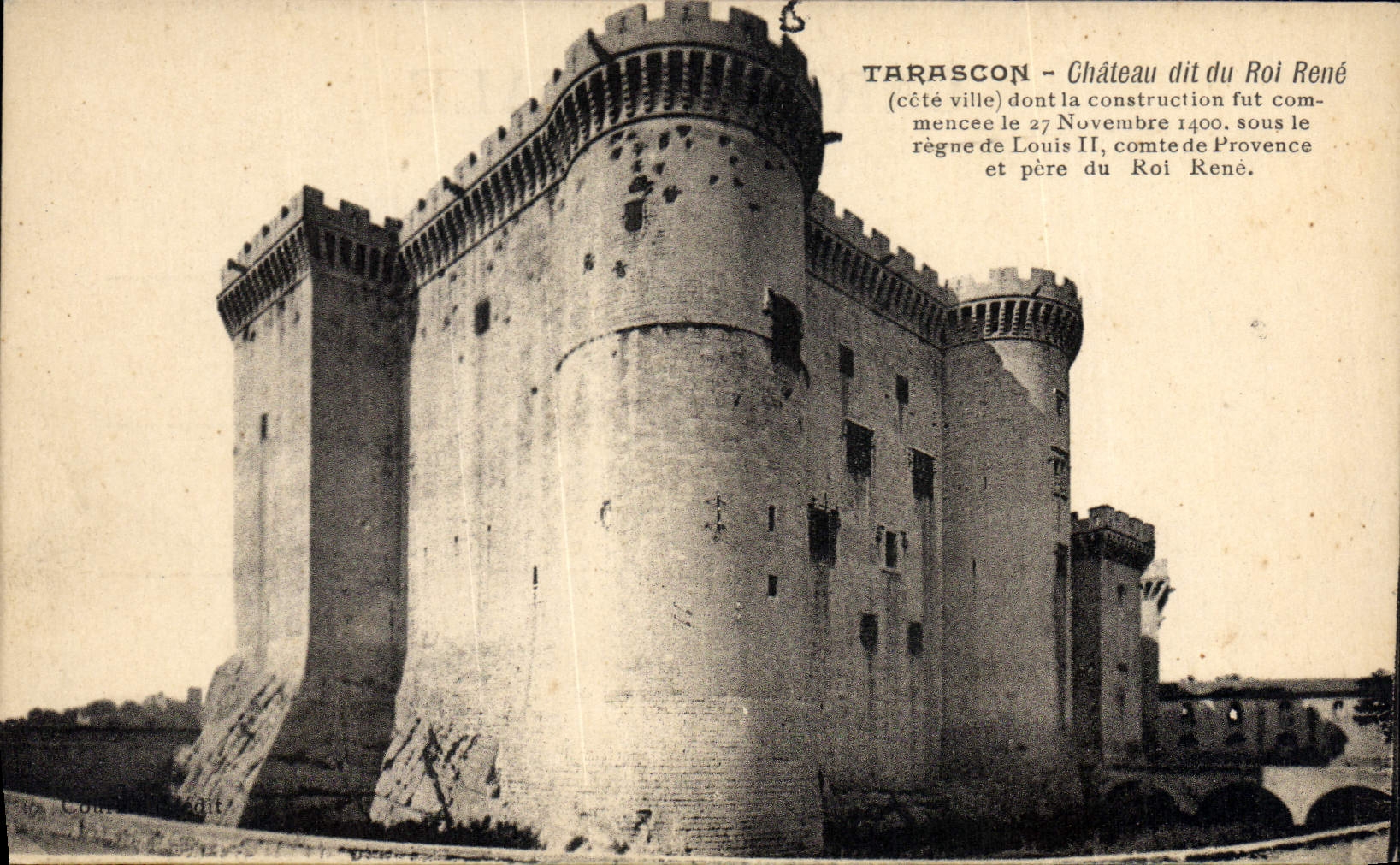 CPA Tarascon Chateau dit du Roi Rene