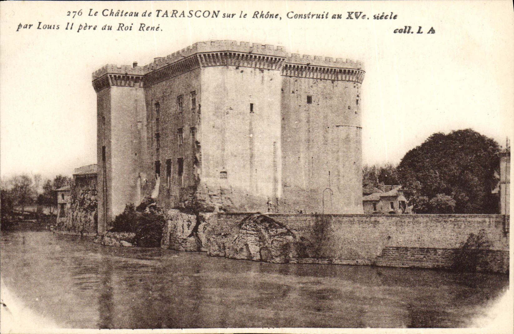 CPA Tarascon Chateau du Roi Rene