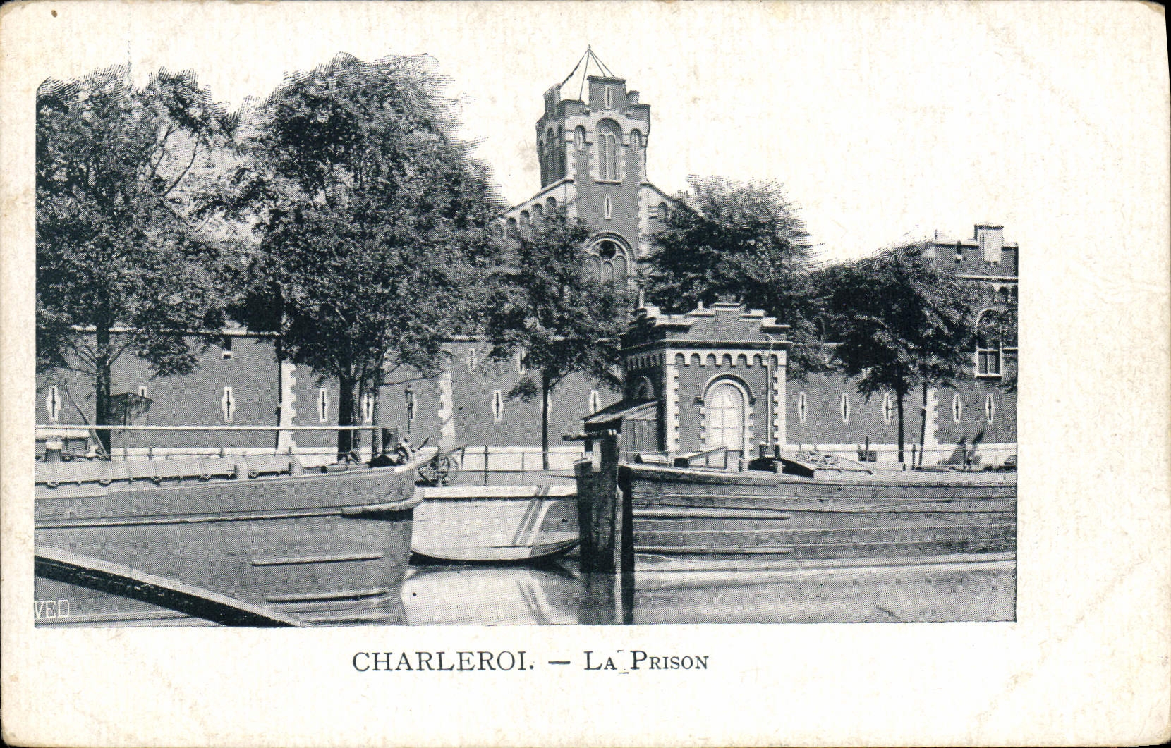 CPA Prison Charleroi 