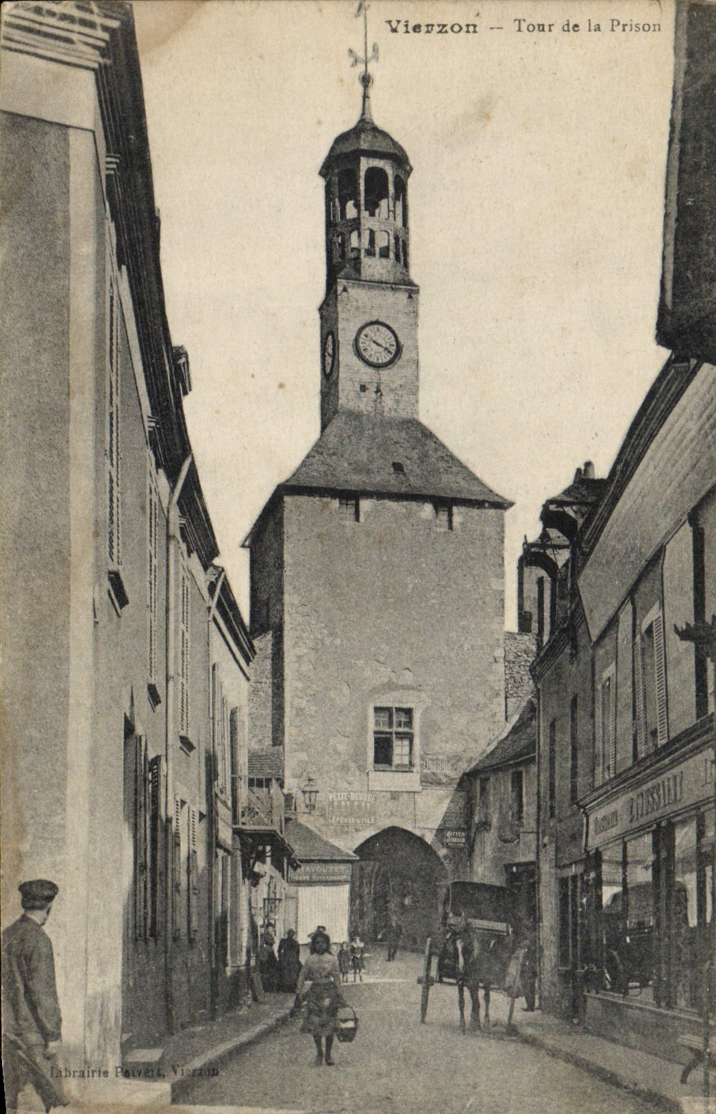 Torre de Vierzon de la prisión de la POSTAL de la VENDIMIA de la prisión