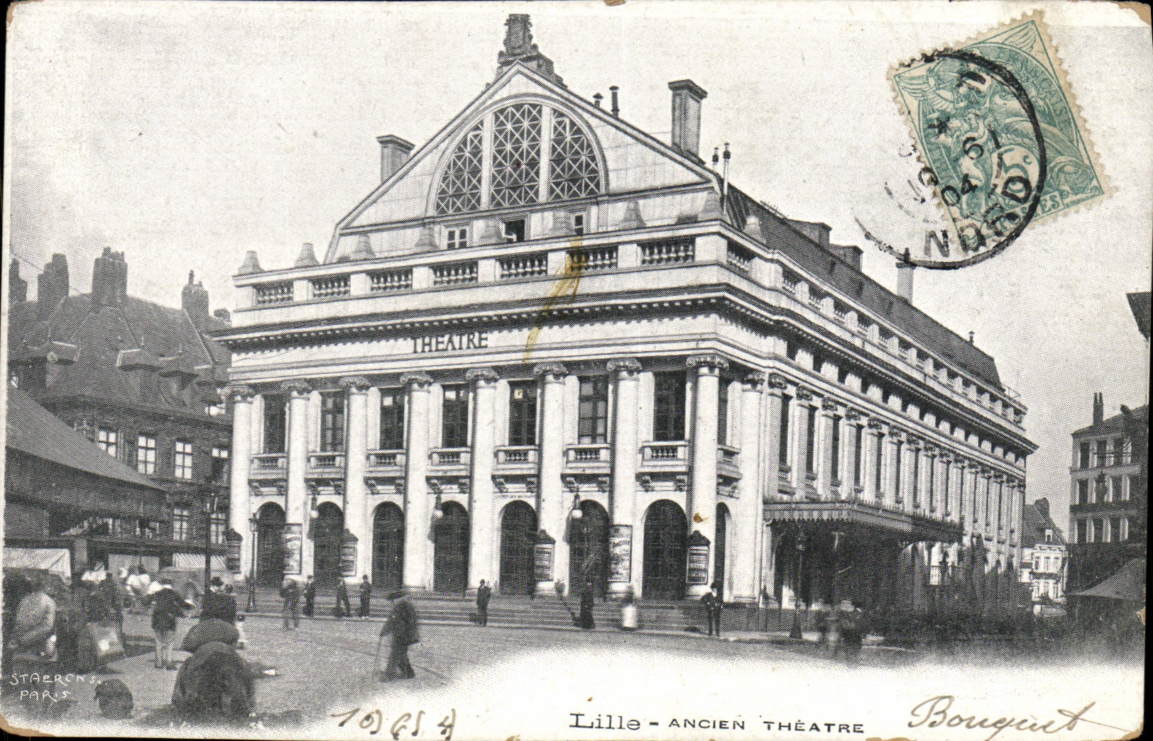 CPA Lille Ancien Theatre 