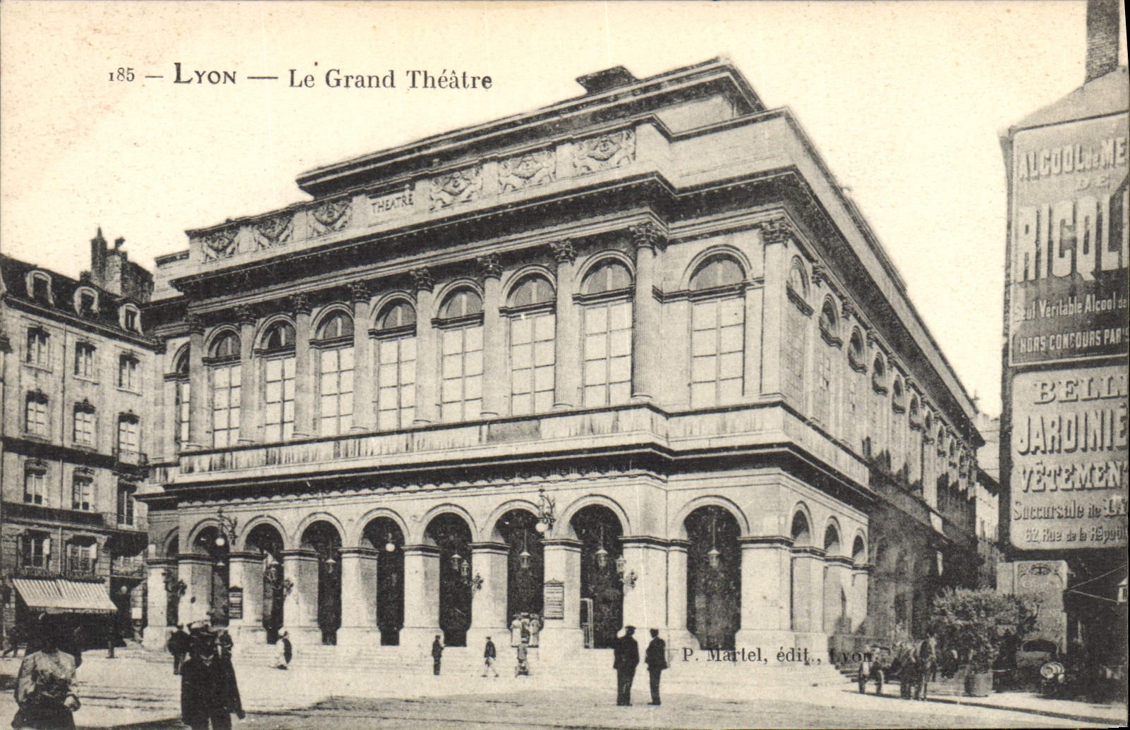 CPA Lyon Le grand Theatre Ricqles