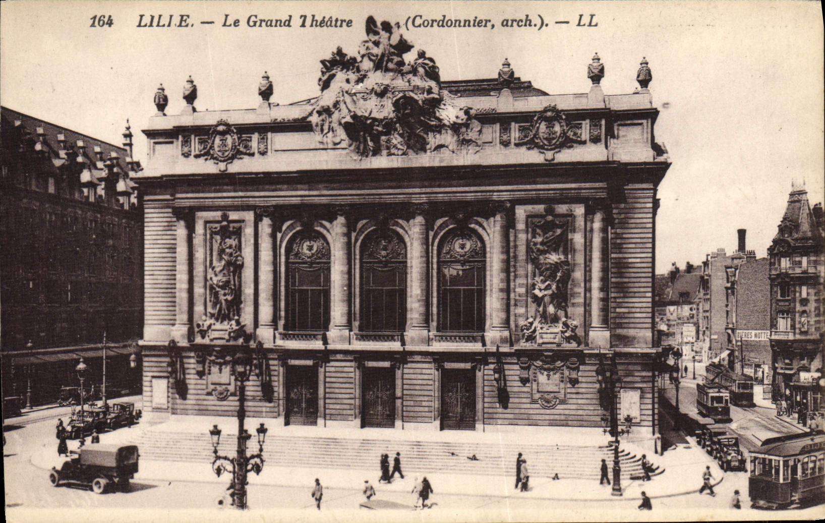 CPA Lille Le grand Theatre 