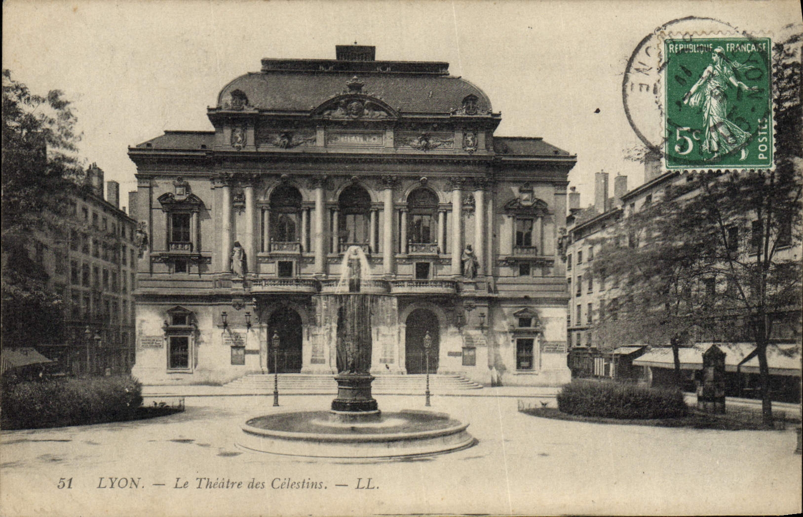 CPA Lyon Le Theatre des Celestins