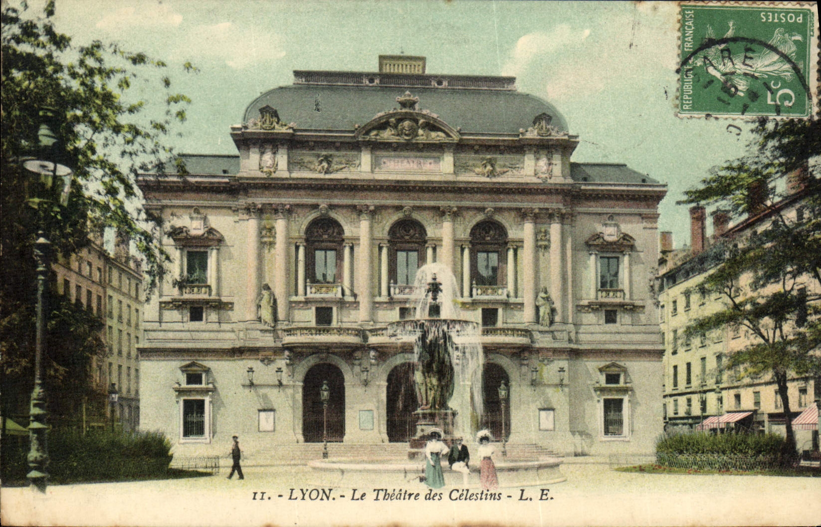 CPA Lyon Le Theatre des Celestins