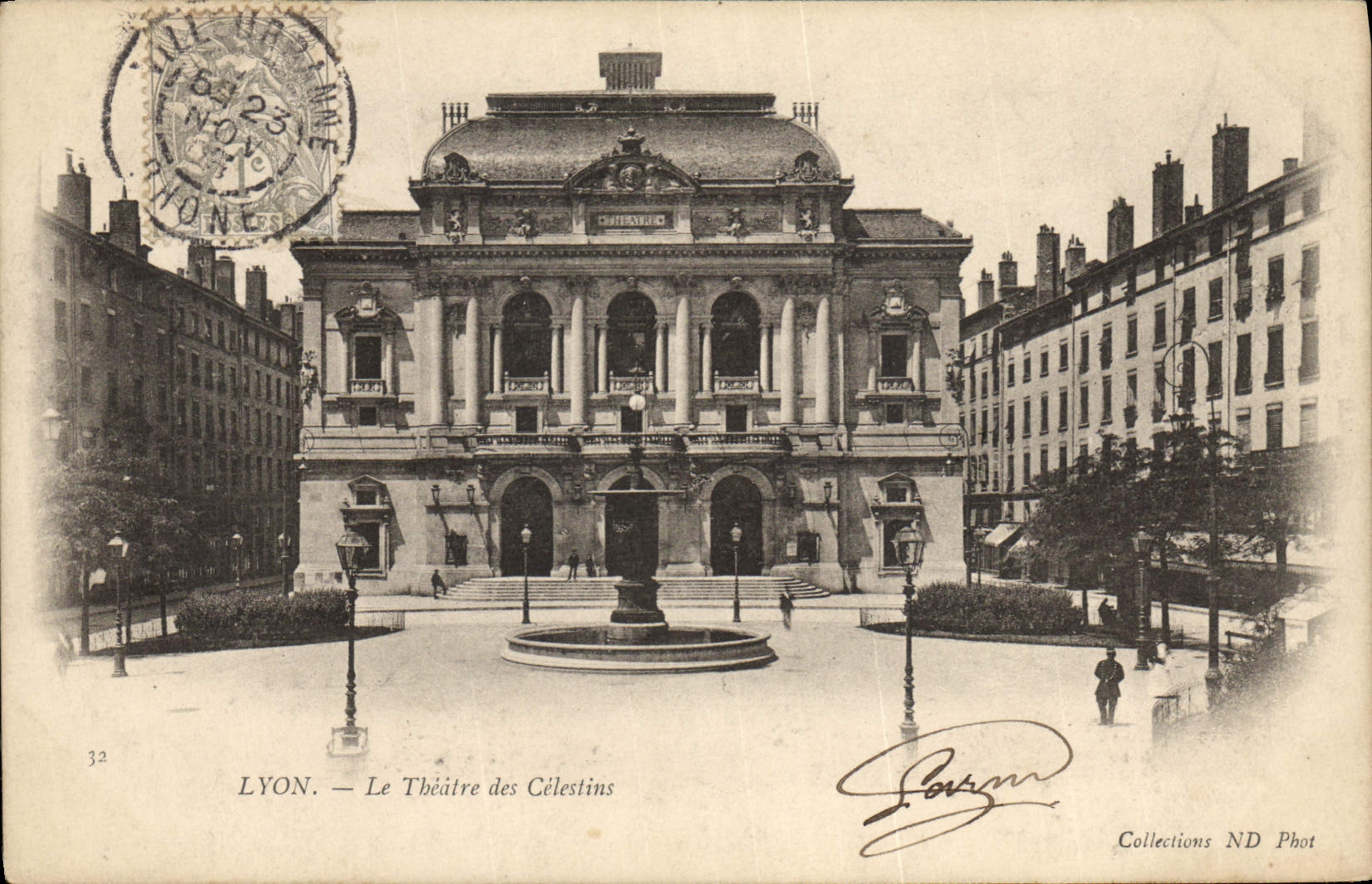 CPA Lyon Le Theatre des Celestins