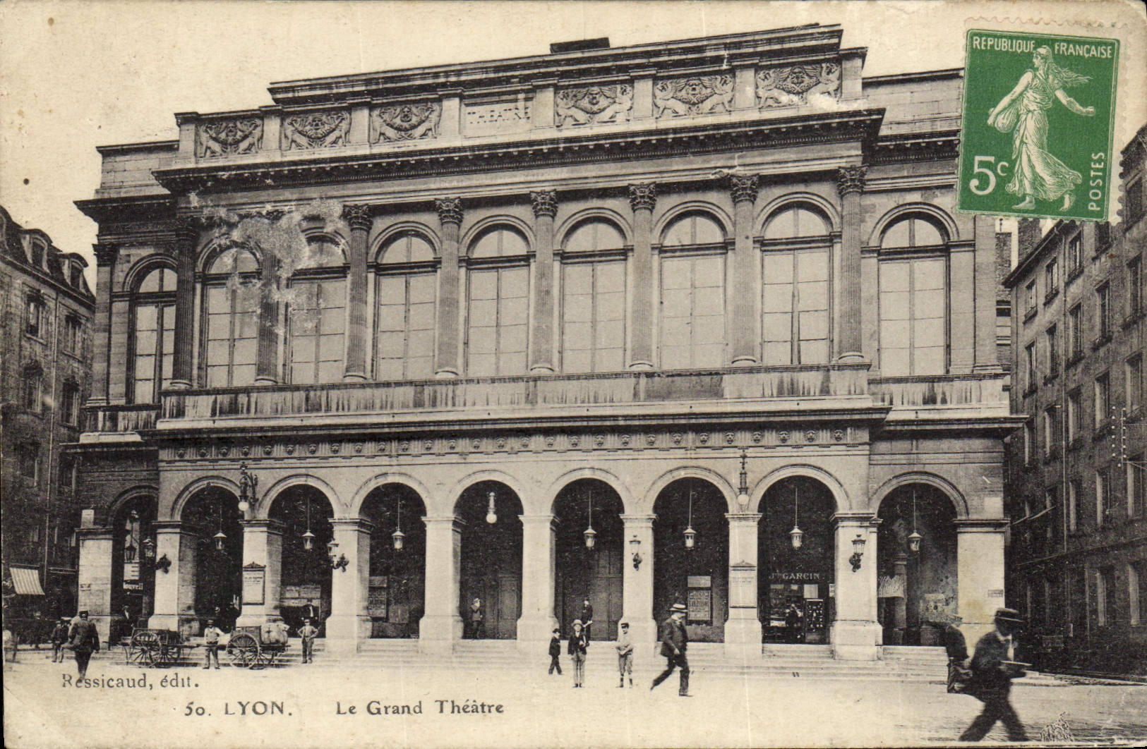 CPA Lyon Le grand Theatre 