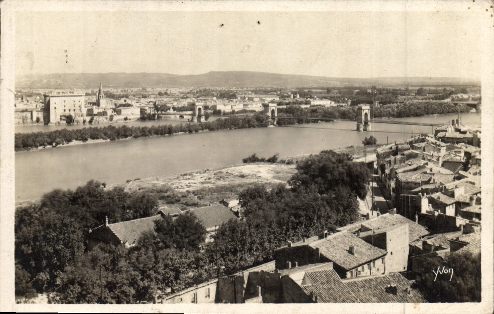 CPA Tarascon Vue Generale