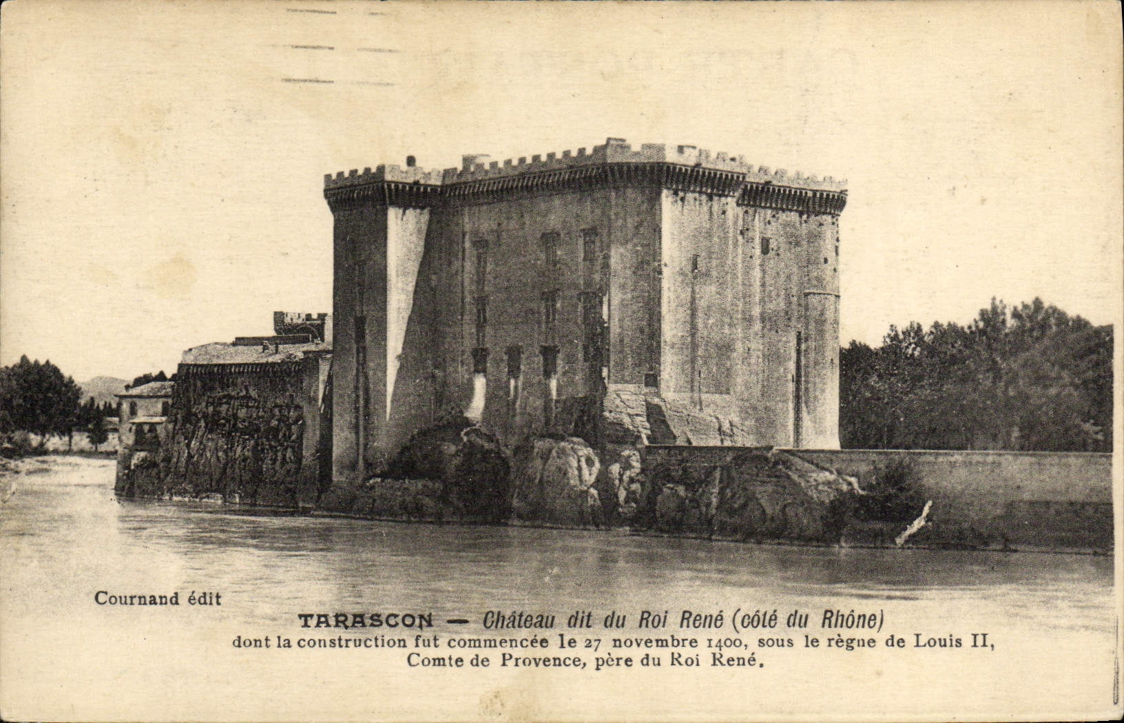 CPA Tarascon Le Chateau du Roi Rene