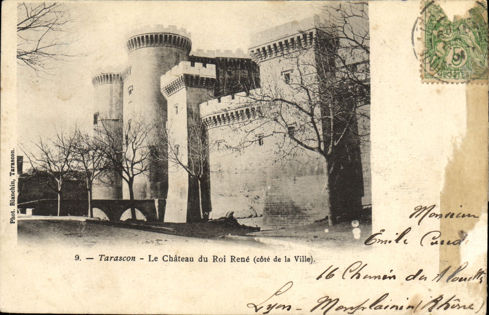 CPA Tarascon Le Chateau du Roi Rene