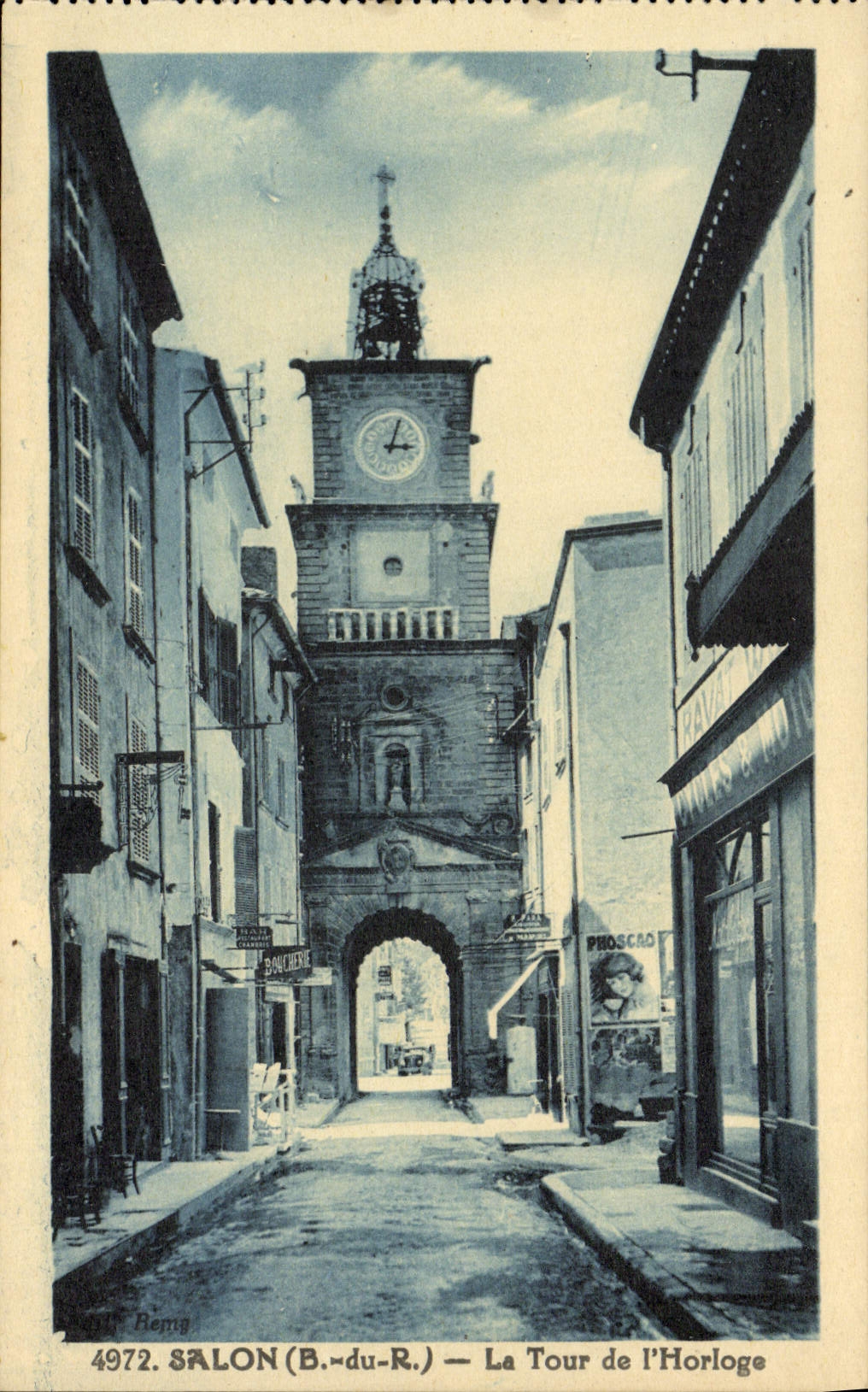 CPA Salon La Tour de L'Horloge