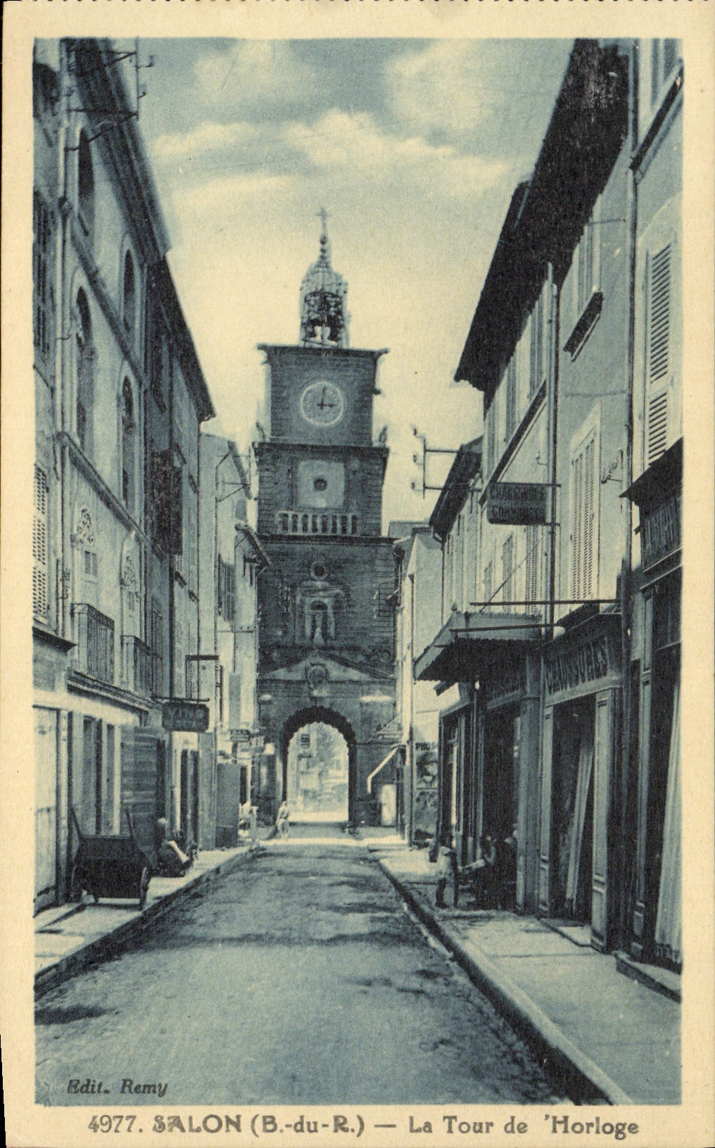 CPA Salon La tour de l'horloge