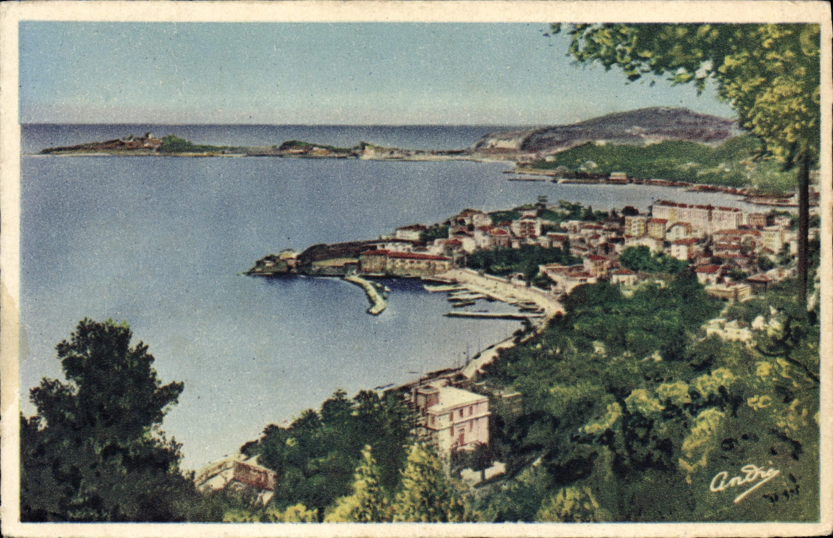 CPA Beaulieu Et Le Cap Ferrat