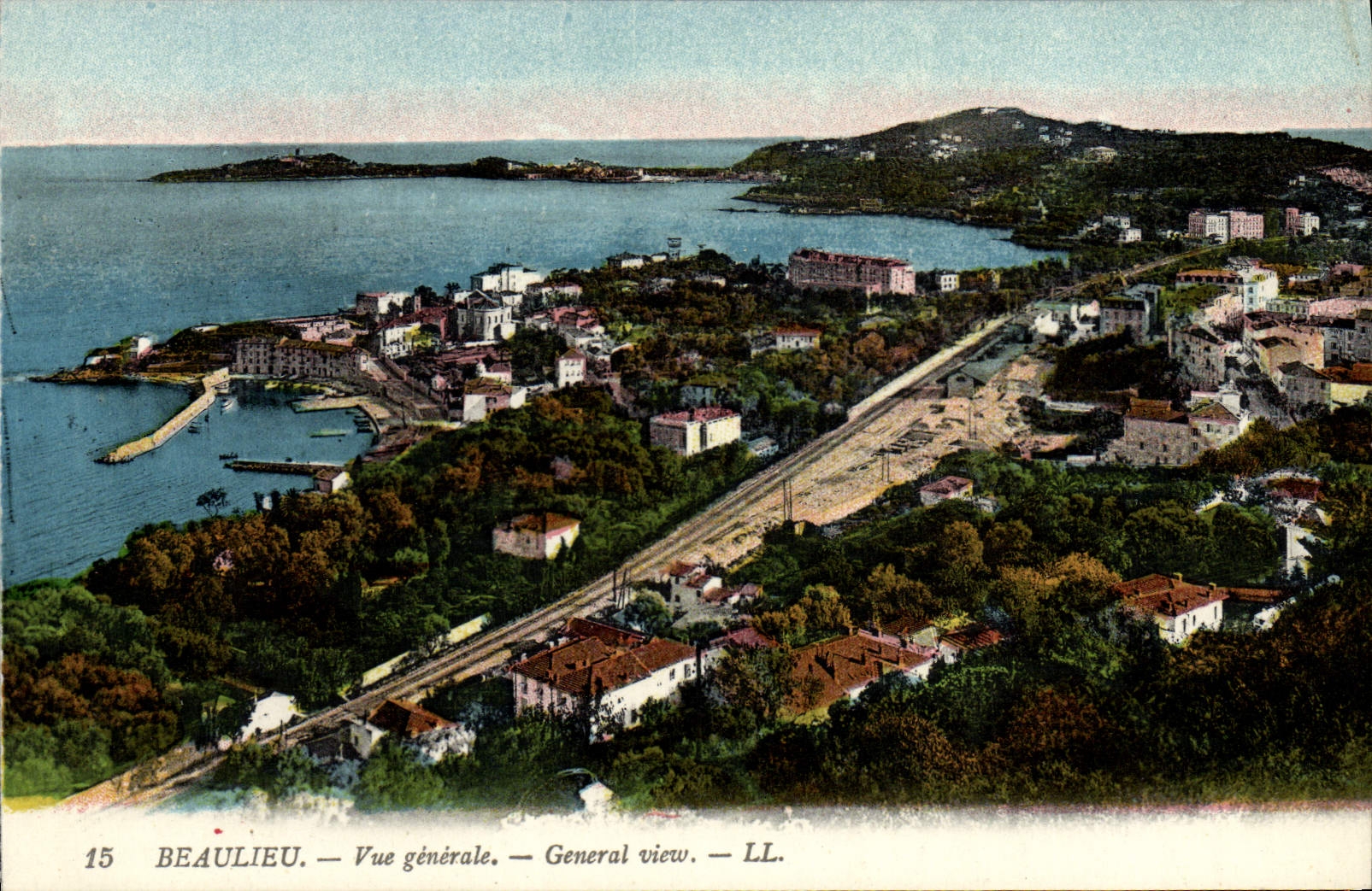 CPA Beaulieu Vue Generale 