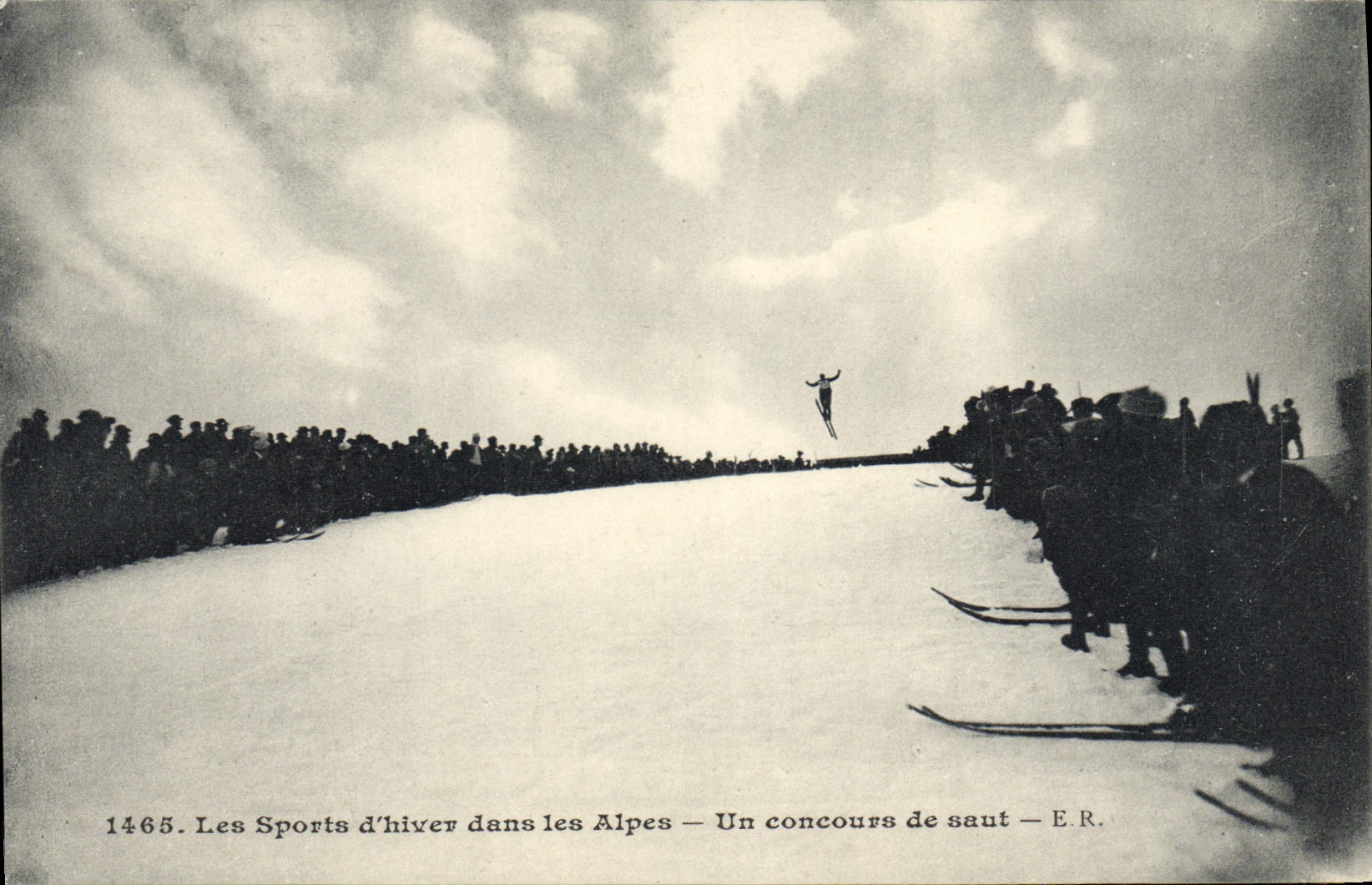 CPA Sports d'hiver Ski Un concours de ski