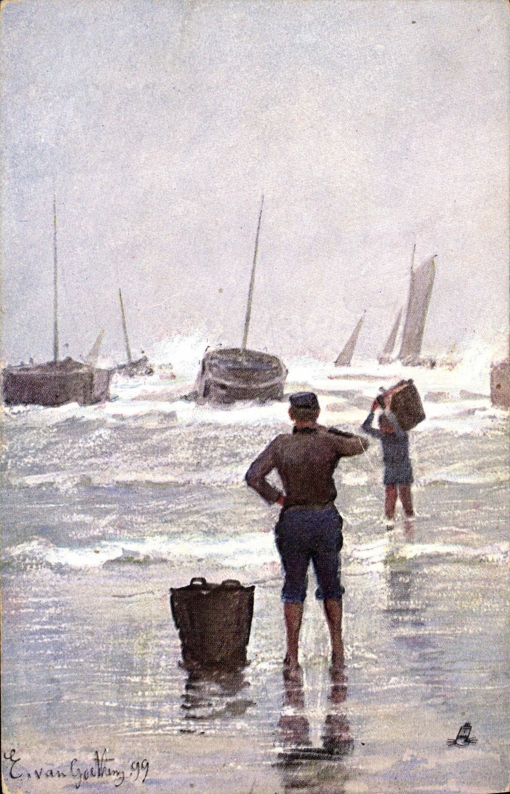 CPA Bateau Peche 