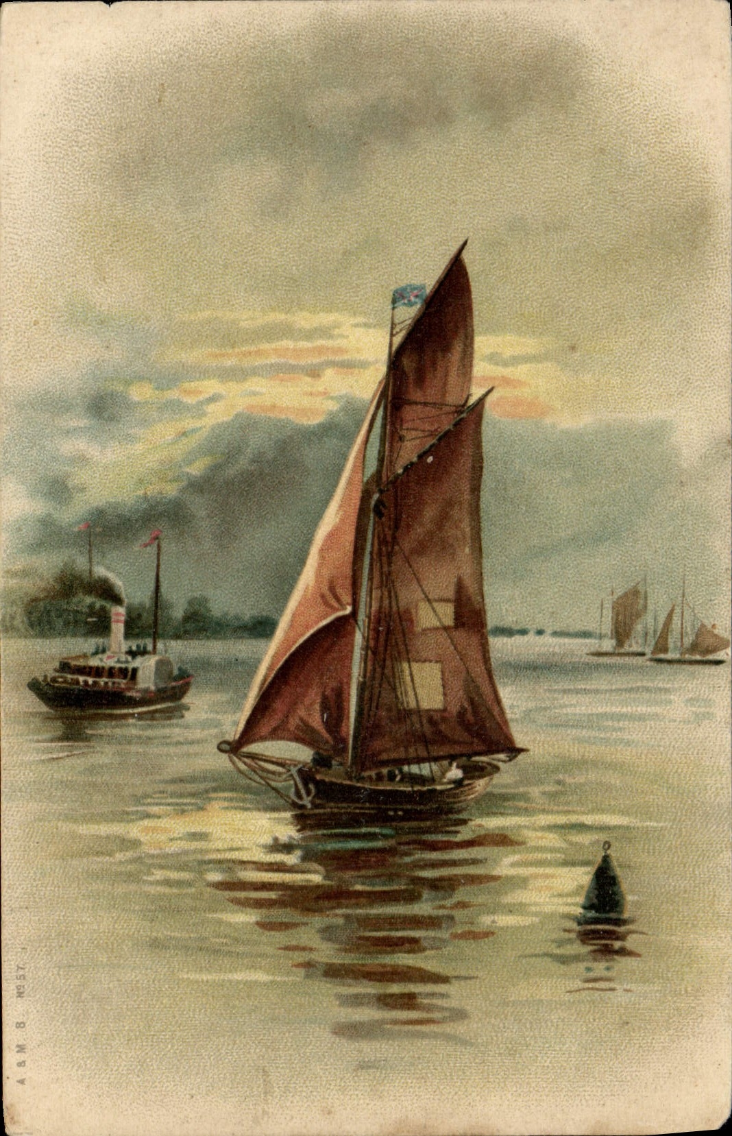 CPA Bateau Peche 