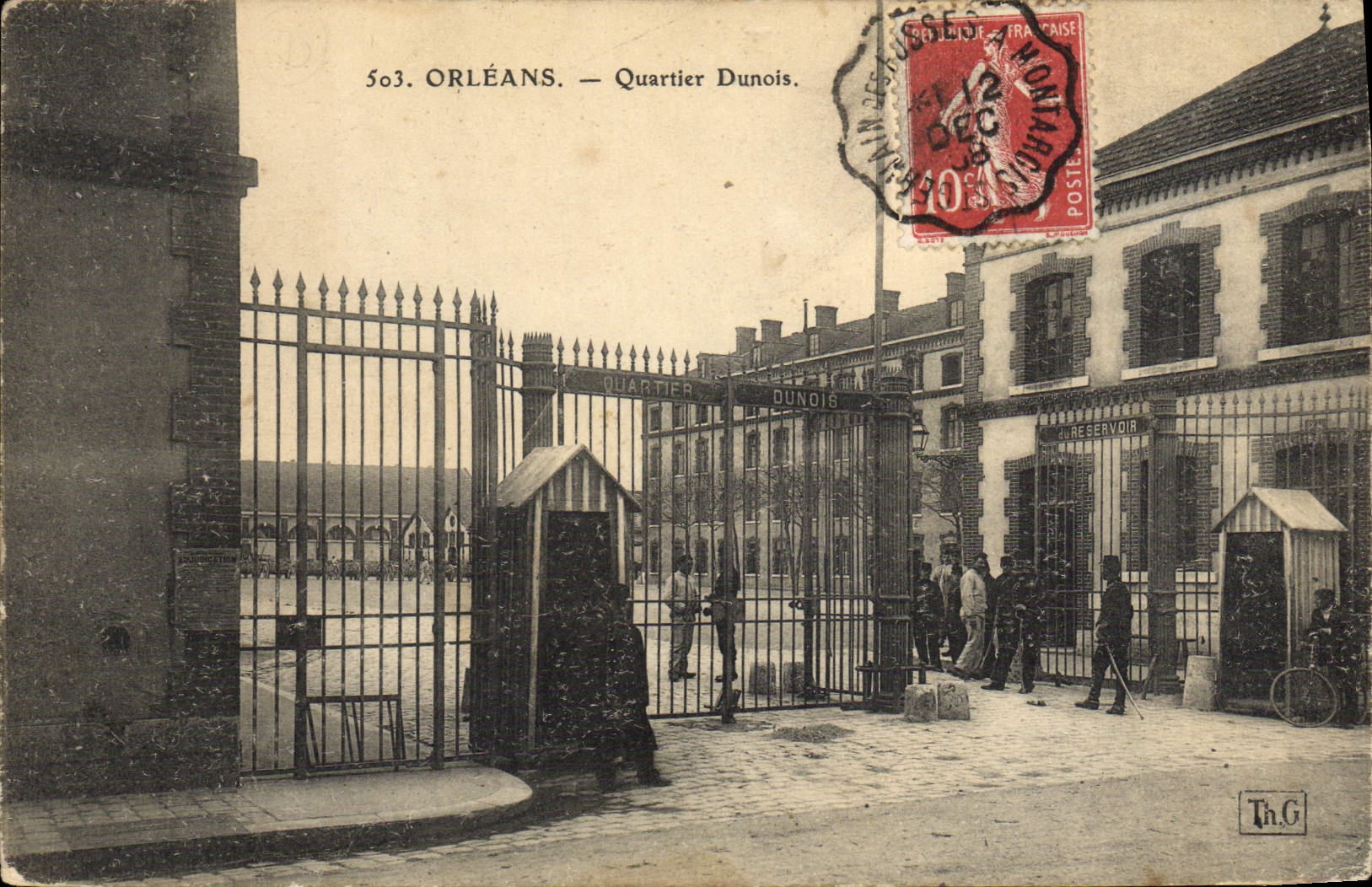 CPA Militaria Orleans Caserne Dunois