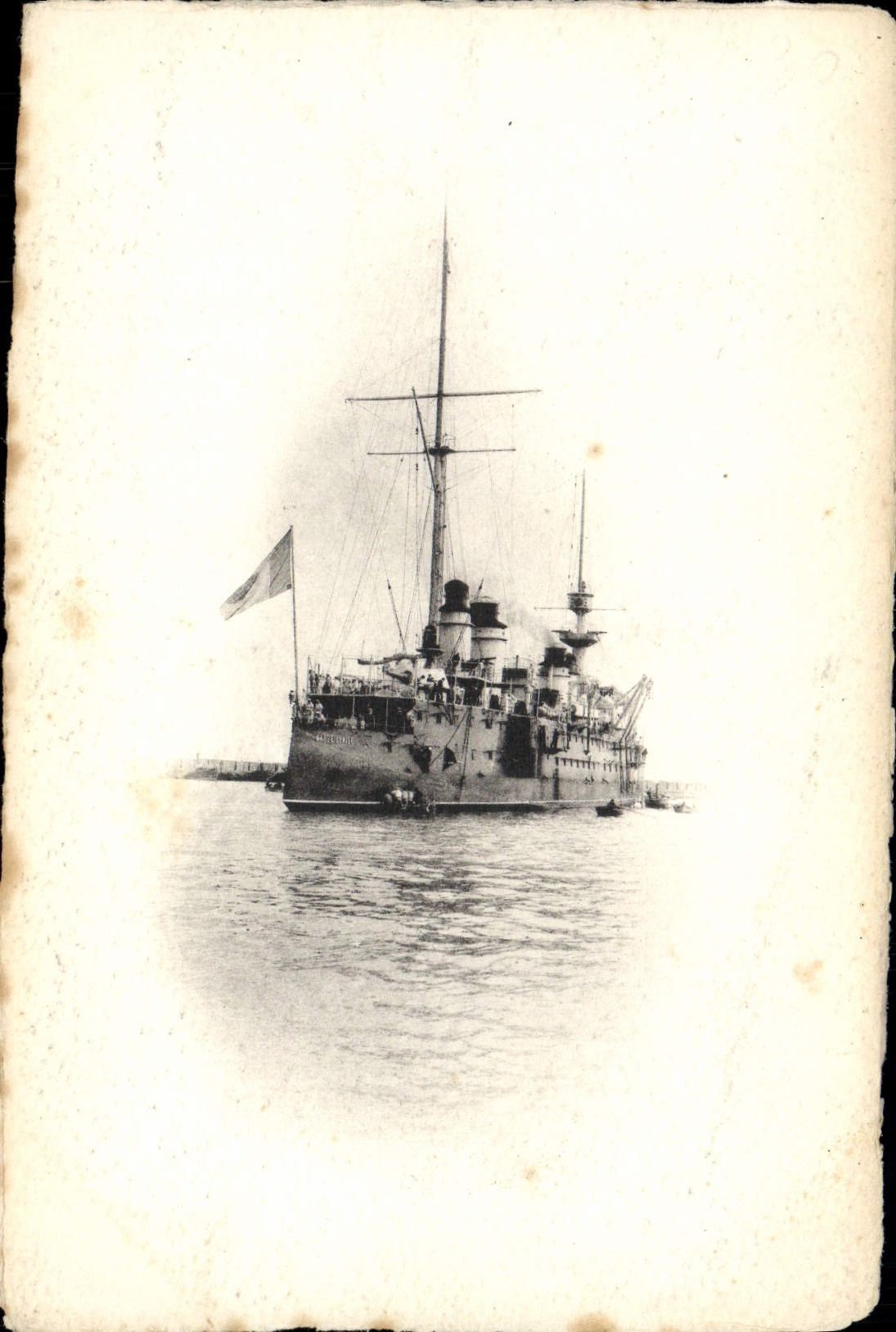 CPA Bateau de guerre