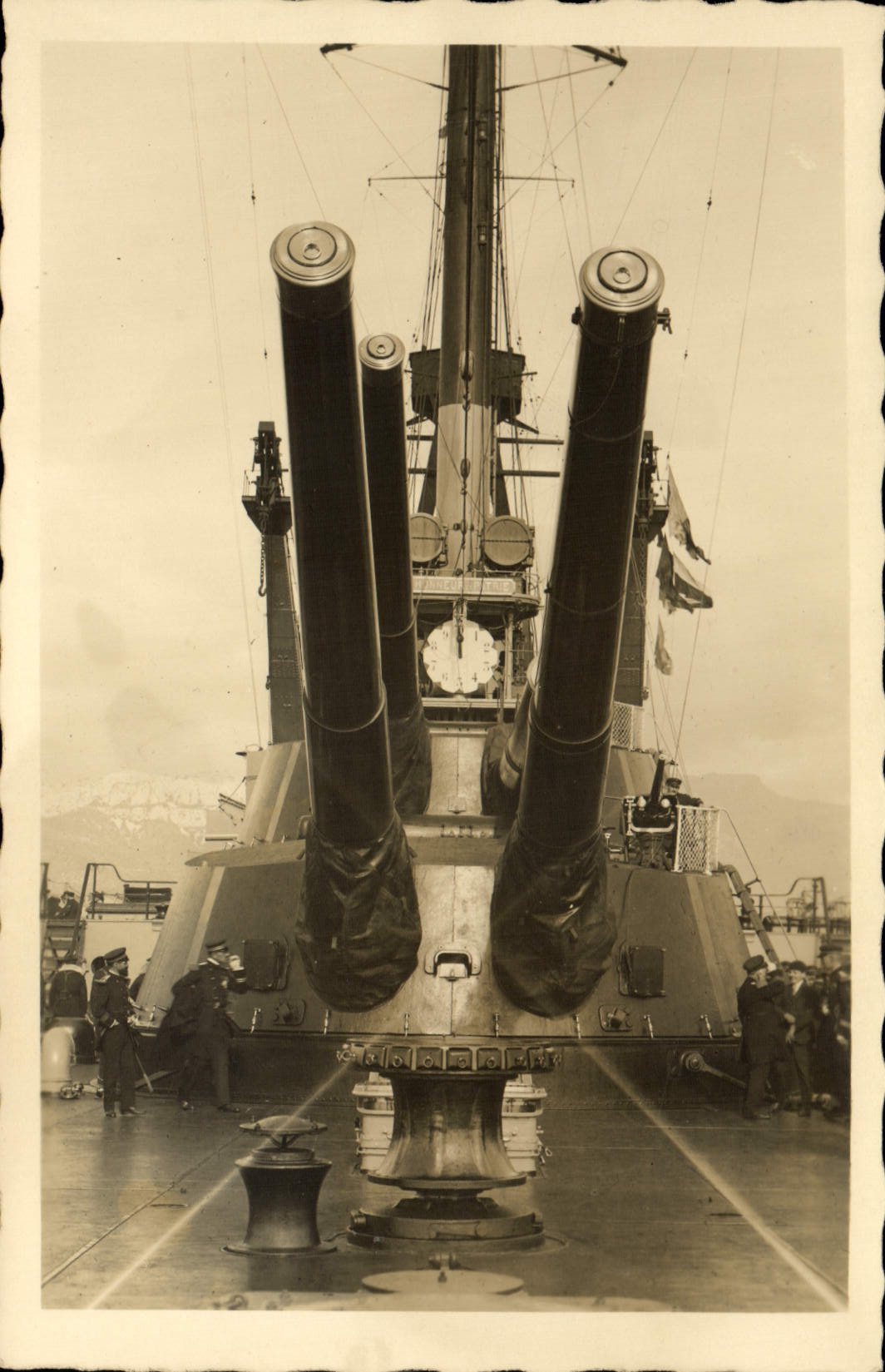 Real photo Boat Guns
