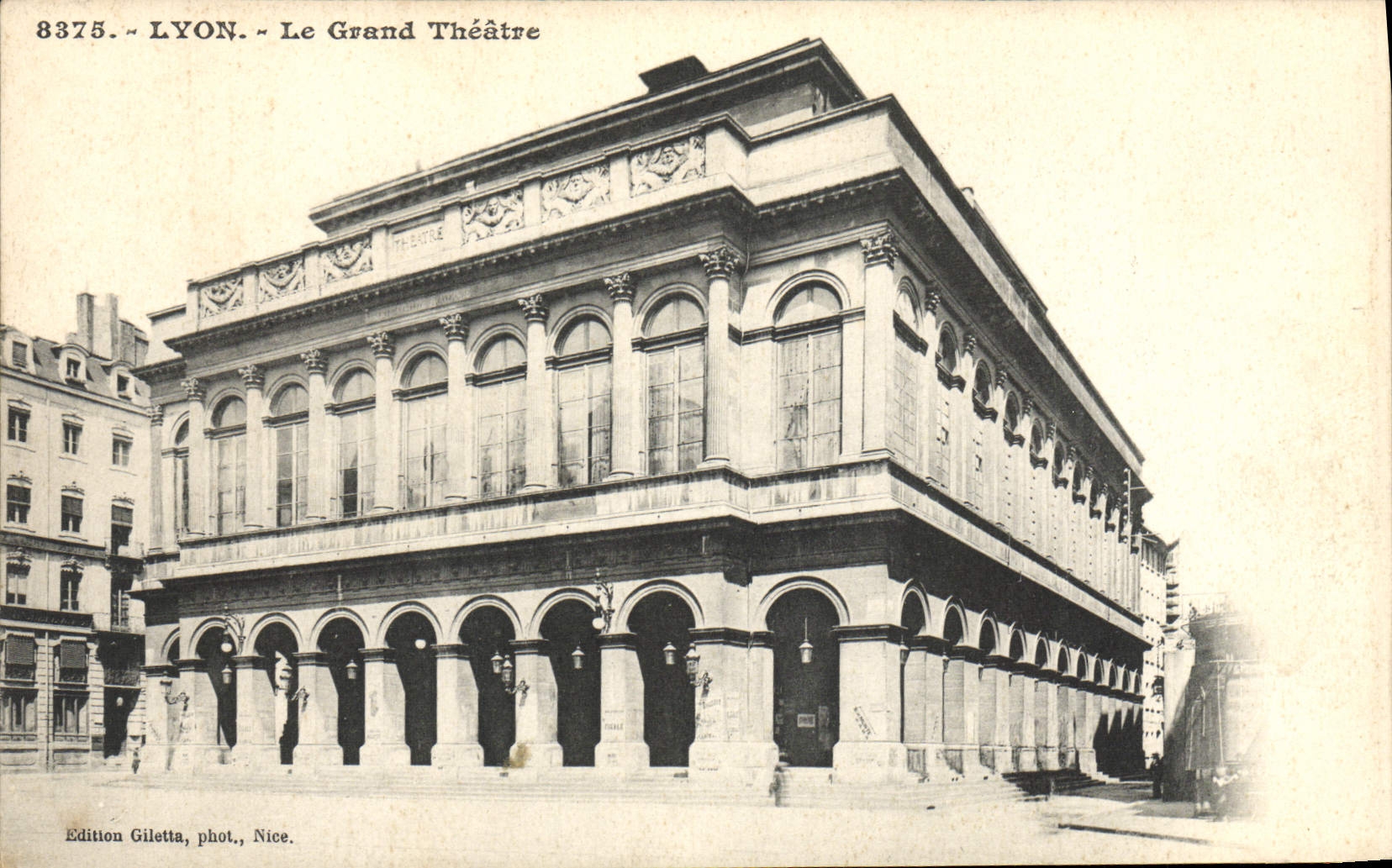 CPA Lyon Le grand Theatre 