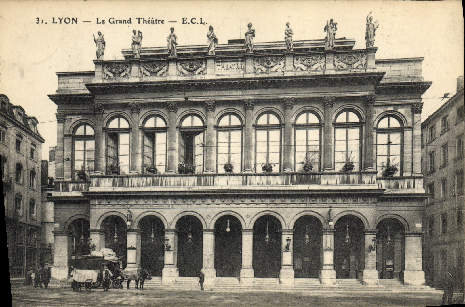 CPA Lyon Le grand Theatre 