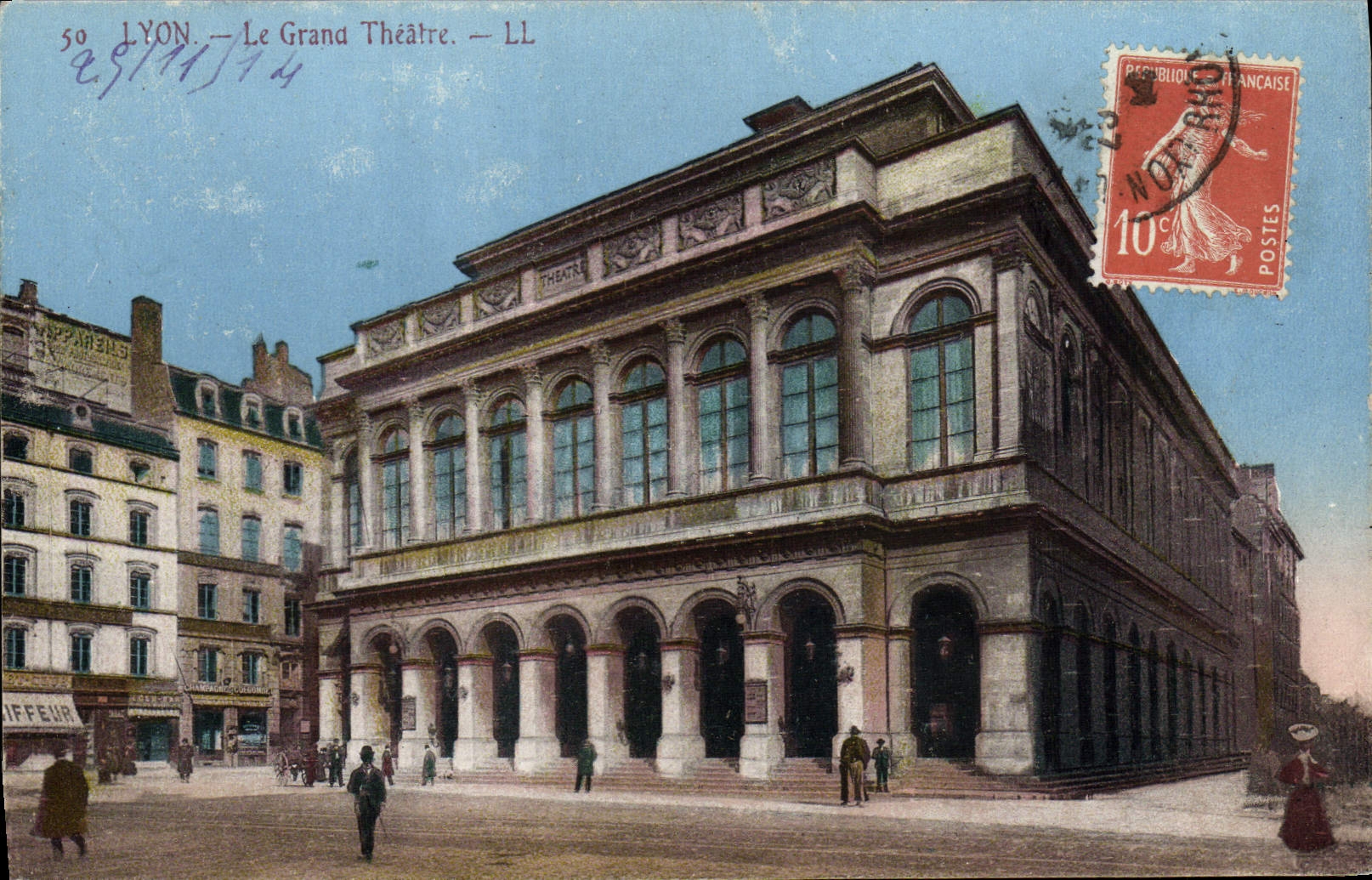 CPA Lyon Le grand Theatre 