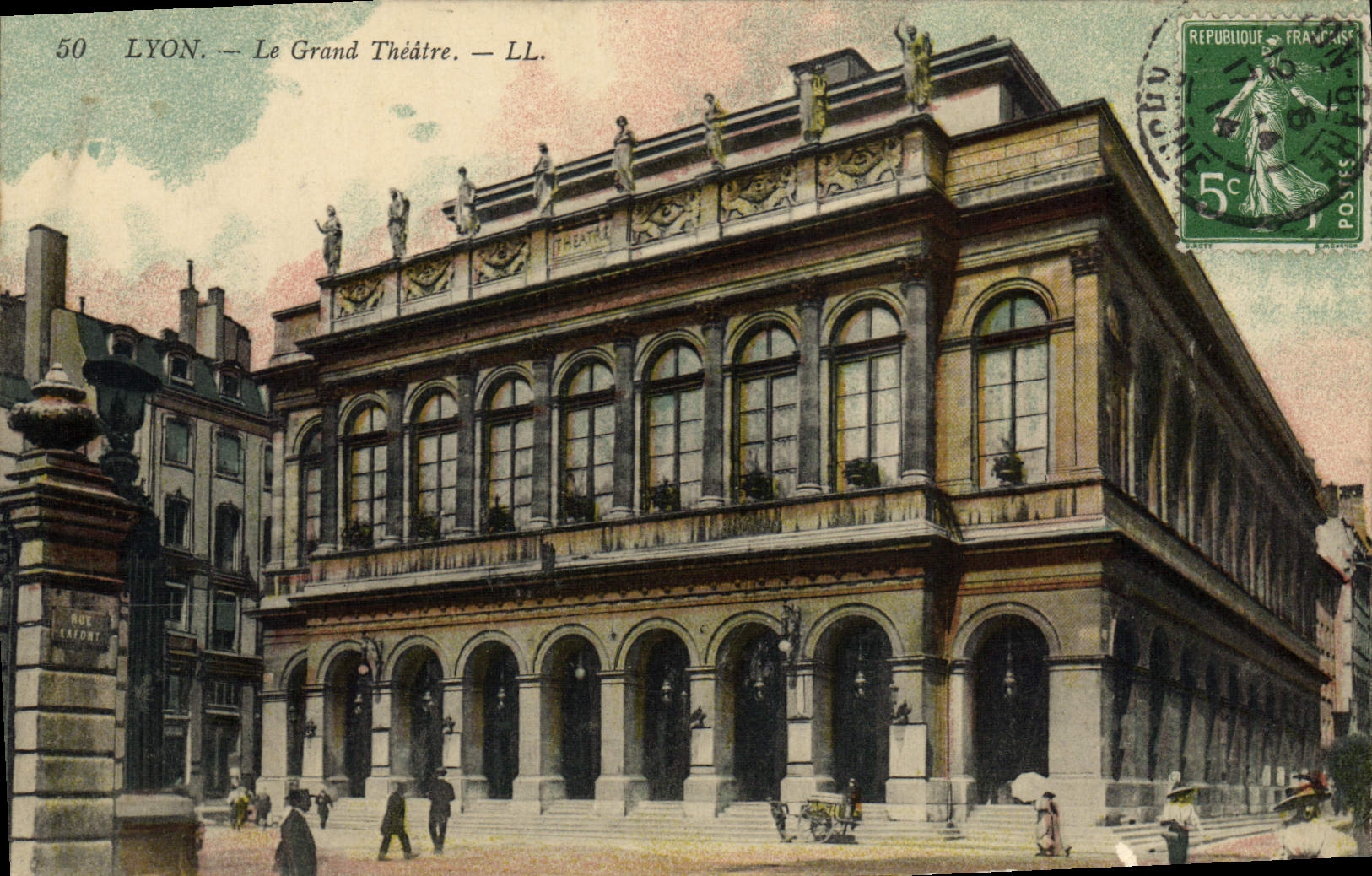 CPA Lyon Le grand Theatre 