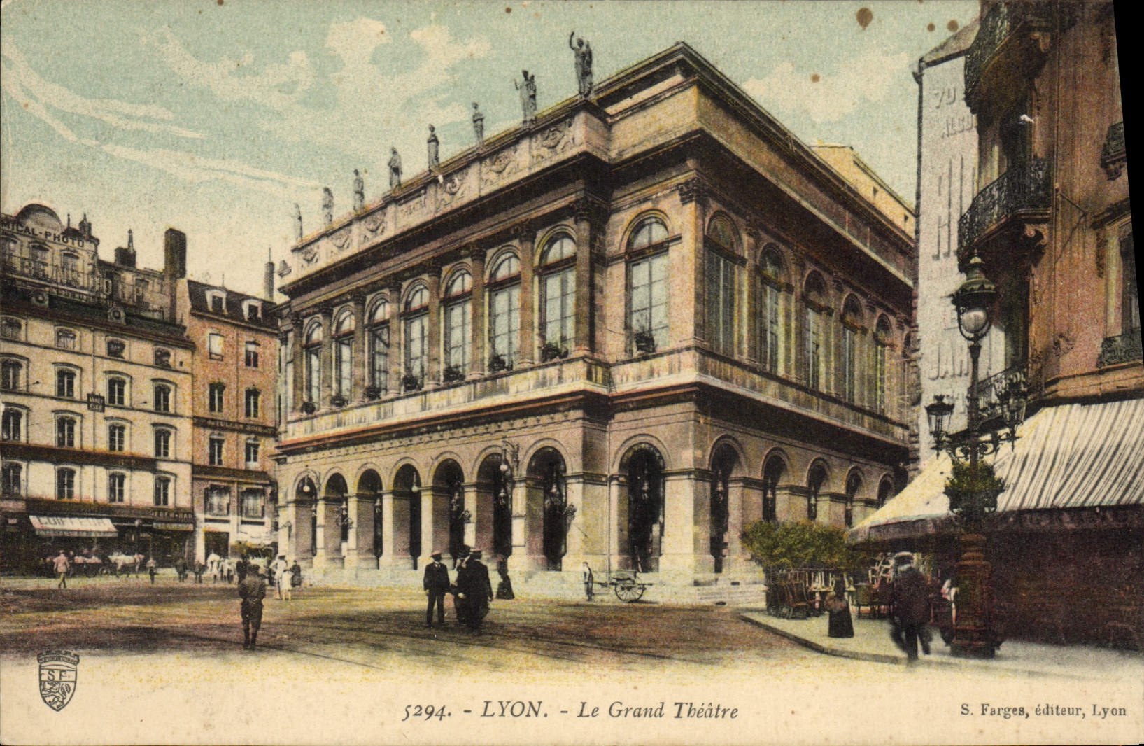CPA Lyon Le grand Theatre 
