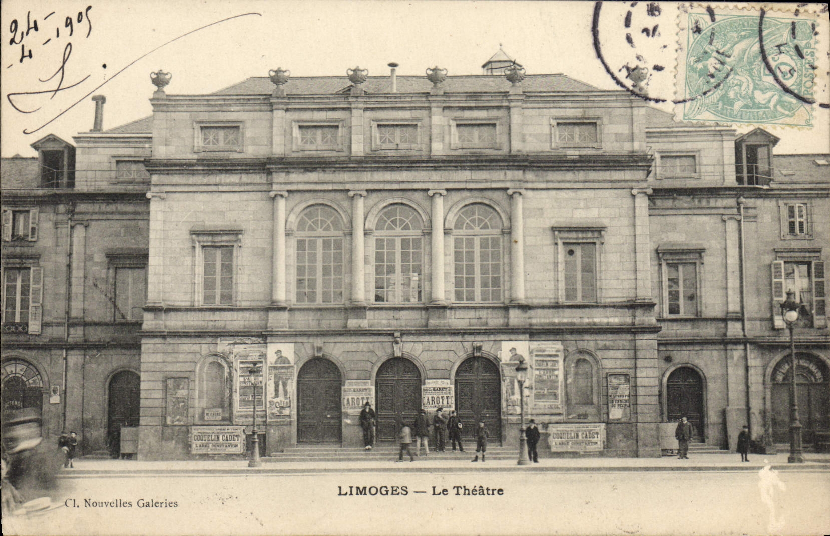 CPA Limoges Le Theatre 