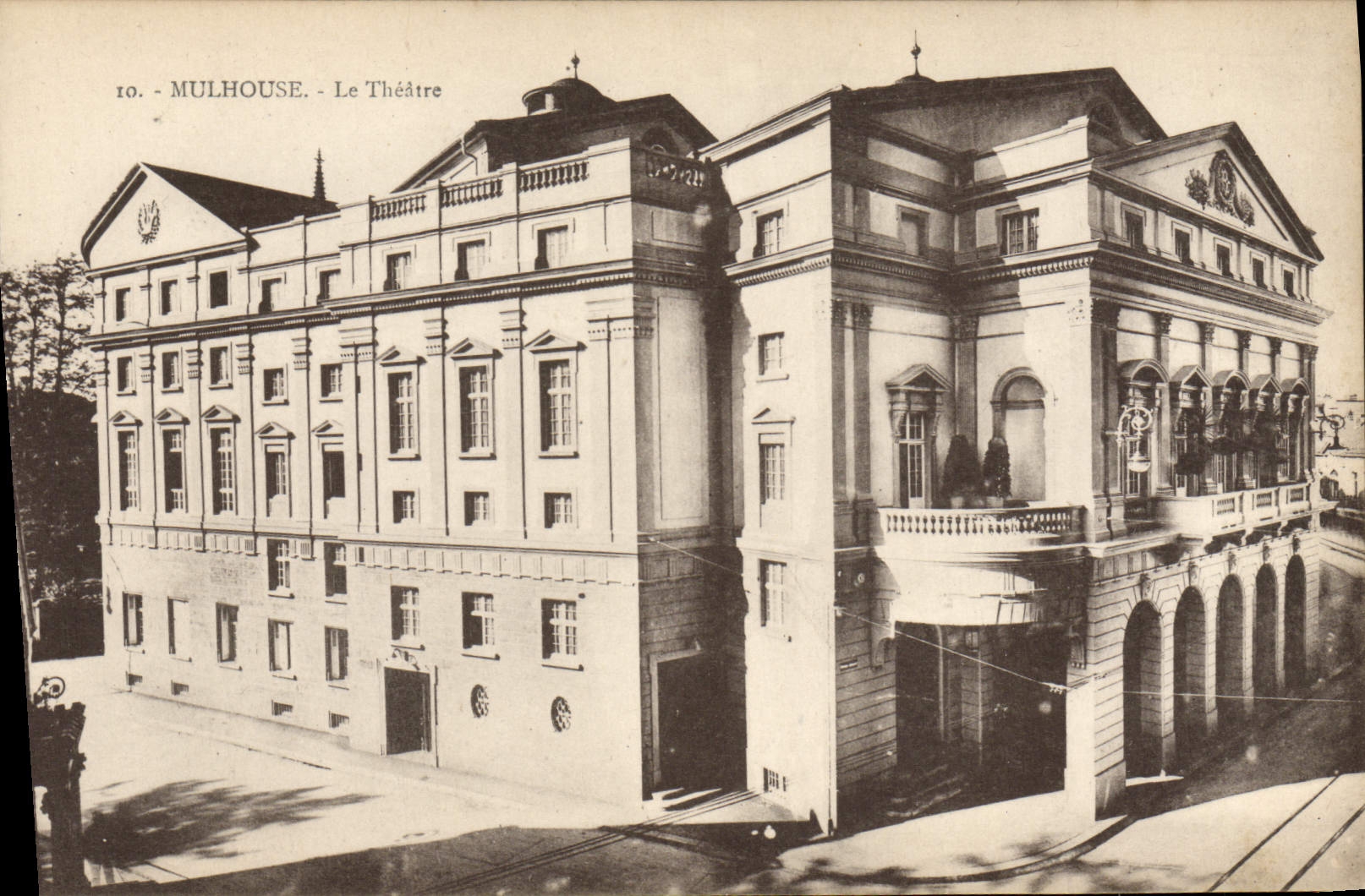CPA Mulhouse Le Theatre 