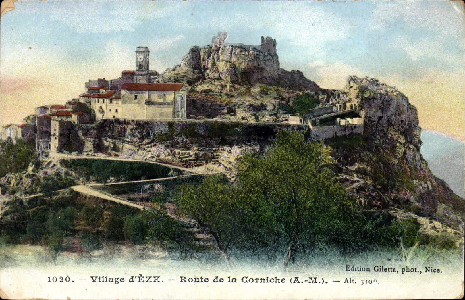 CPA Eze Route de la Corniche 