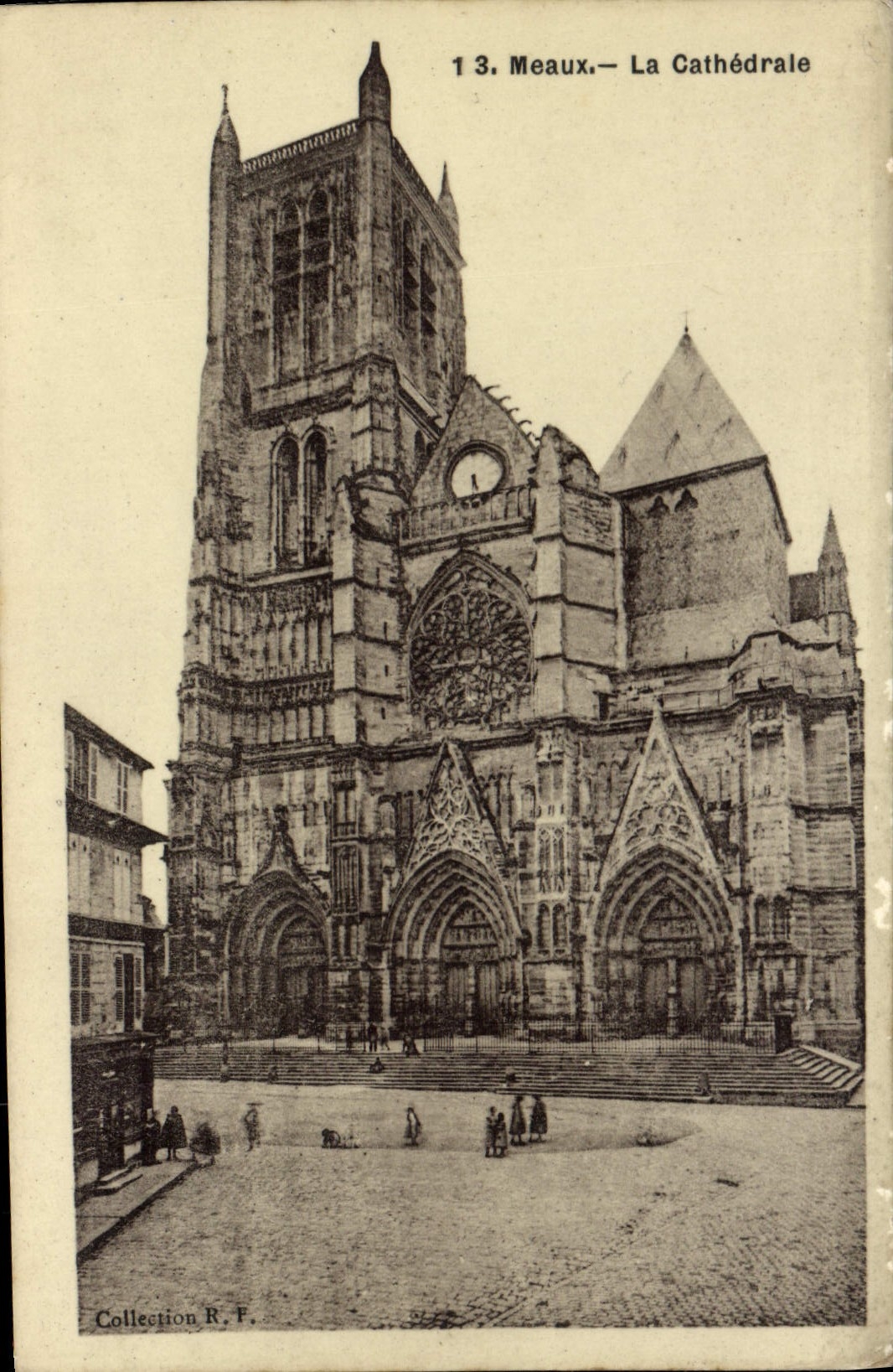 CPA Meaux La Cathedrale