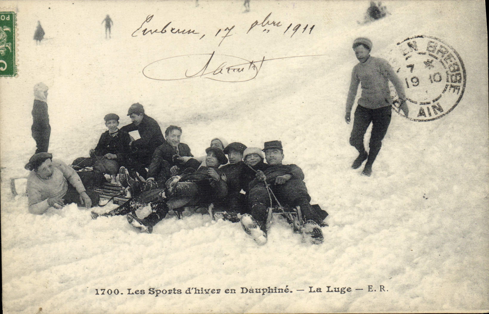 CPA Sports d'hiver Ski Dauphine La luge