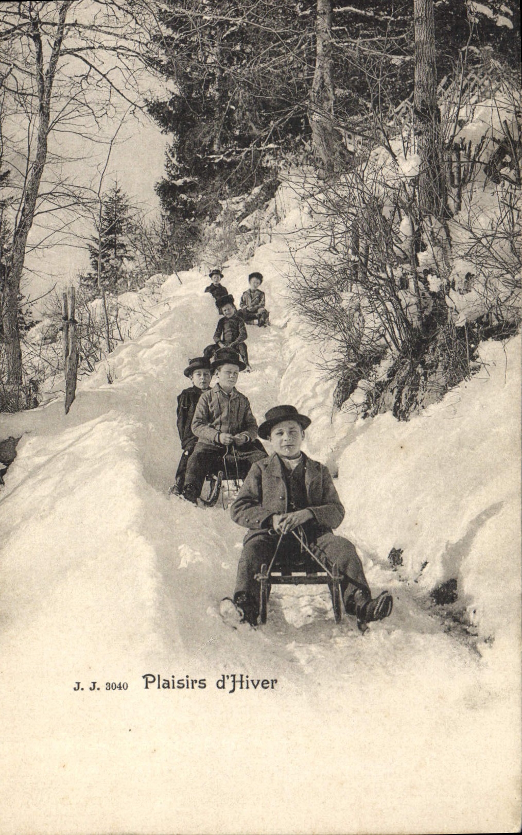 CPA Sports d'hiver Ski Luge Enfants