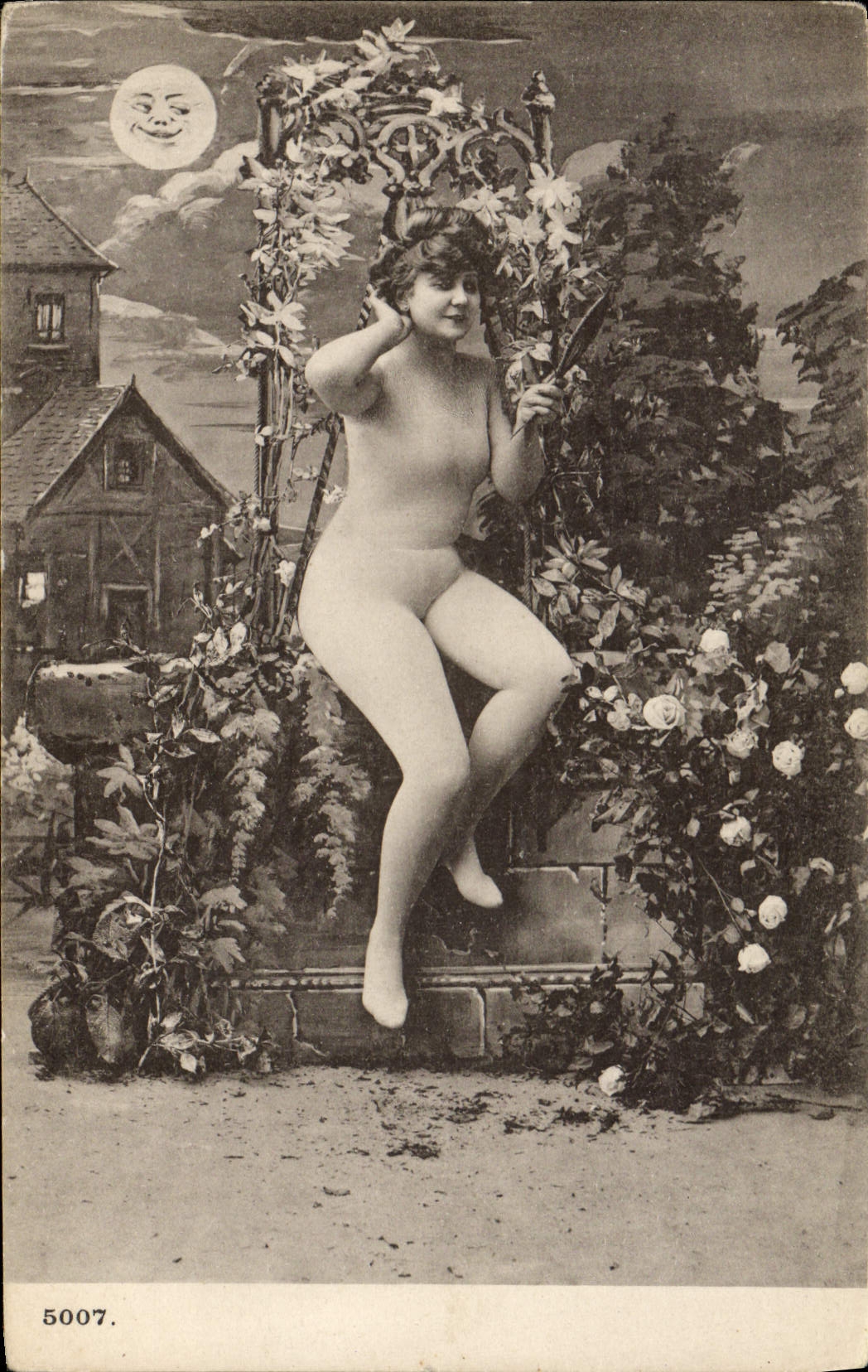 CPA Femme Nu erotique 