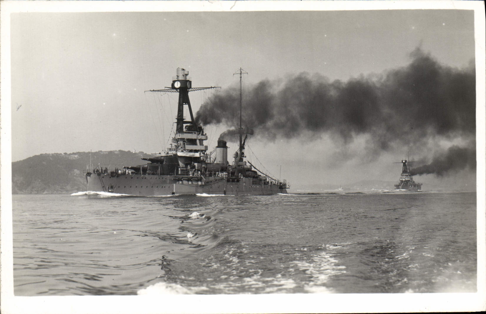 CPM Bateau de guerre 