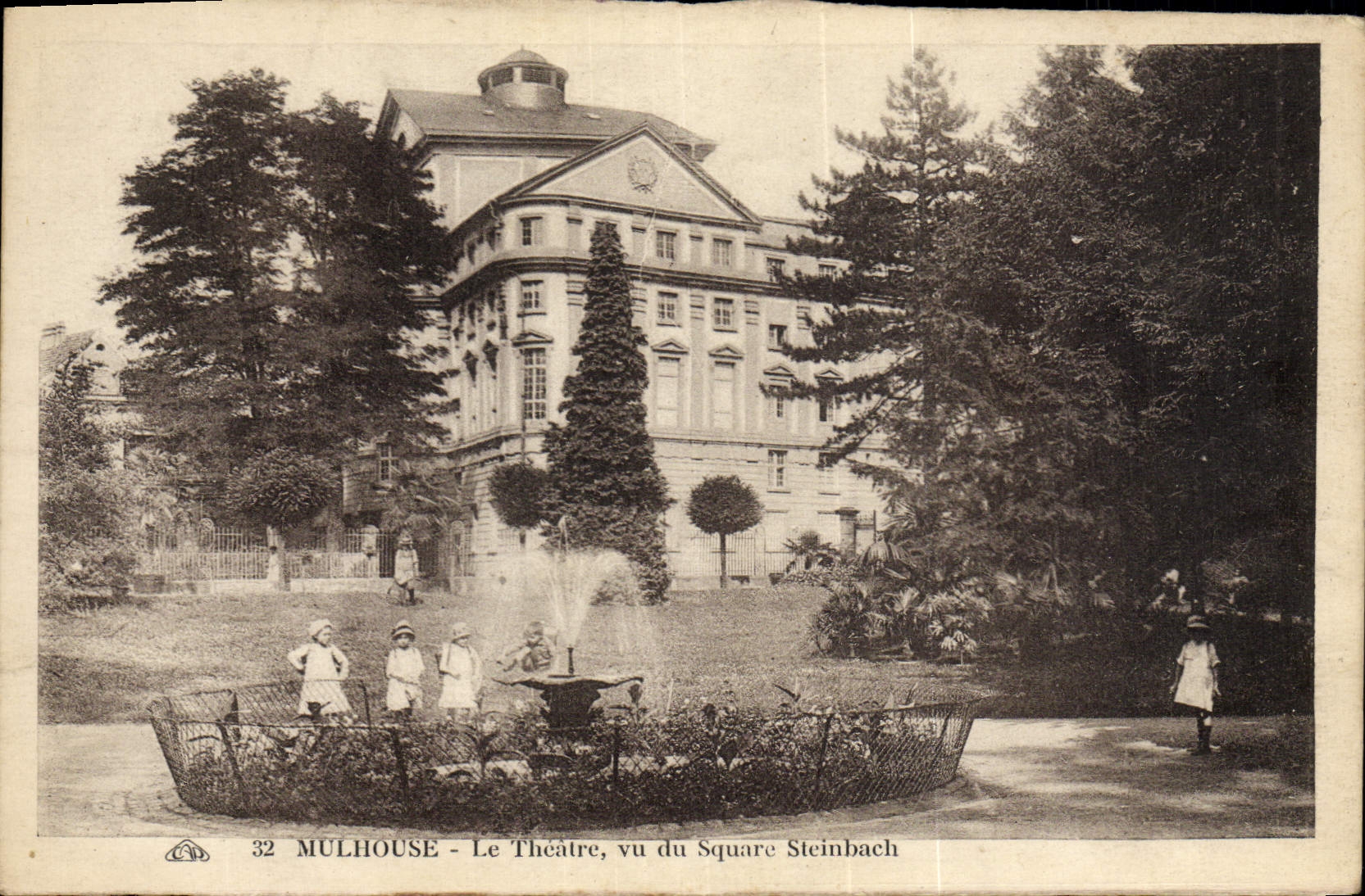 CPA Theatre vu du square Steinbach Mulhouse 