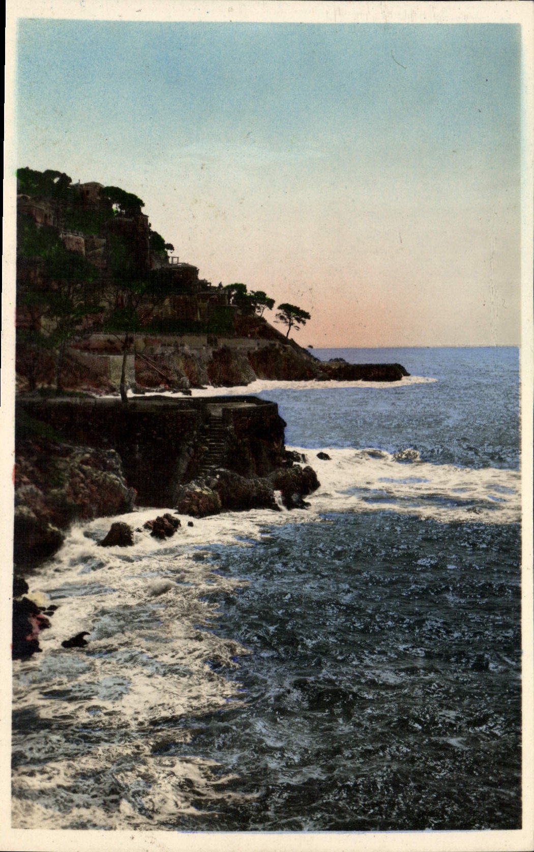 CPM La Cote D'Azue Contre Jour