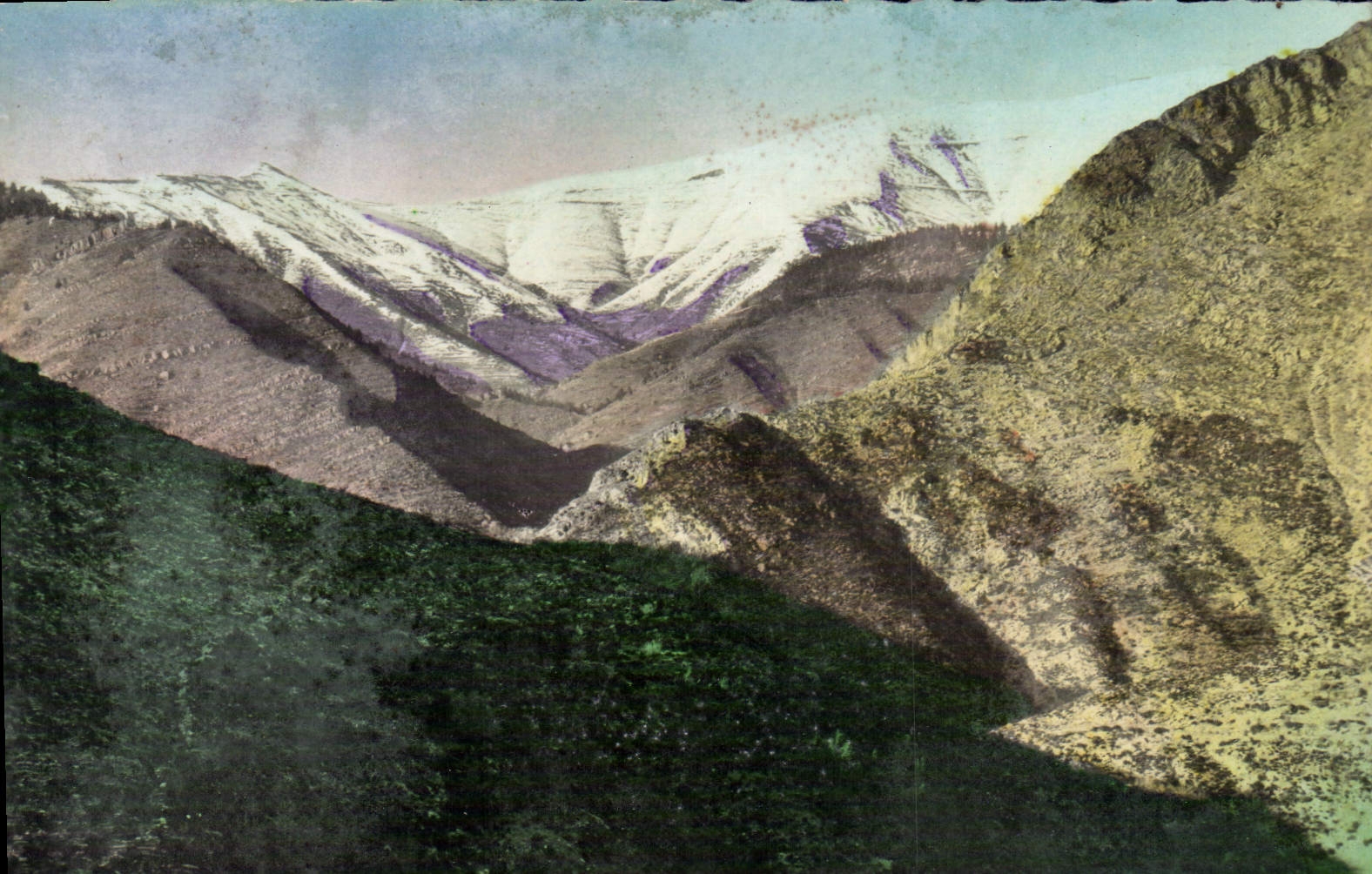 VINTAGE POSTCARD Peira Undermined ideal Station of summer and winter sports the authion