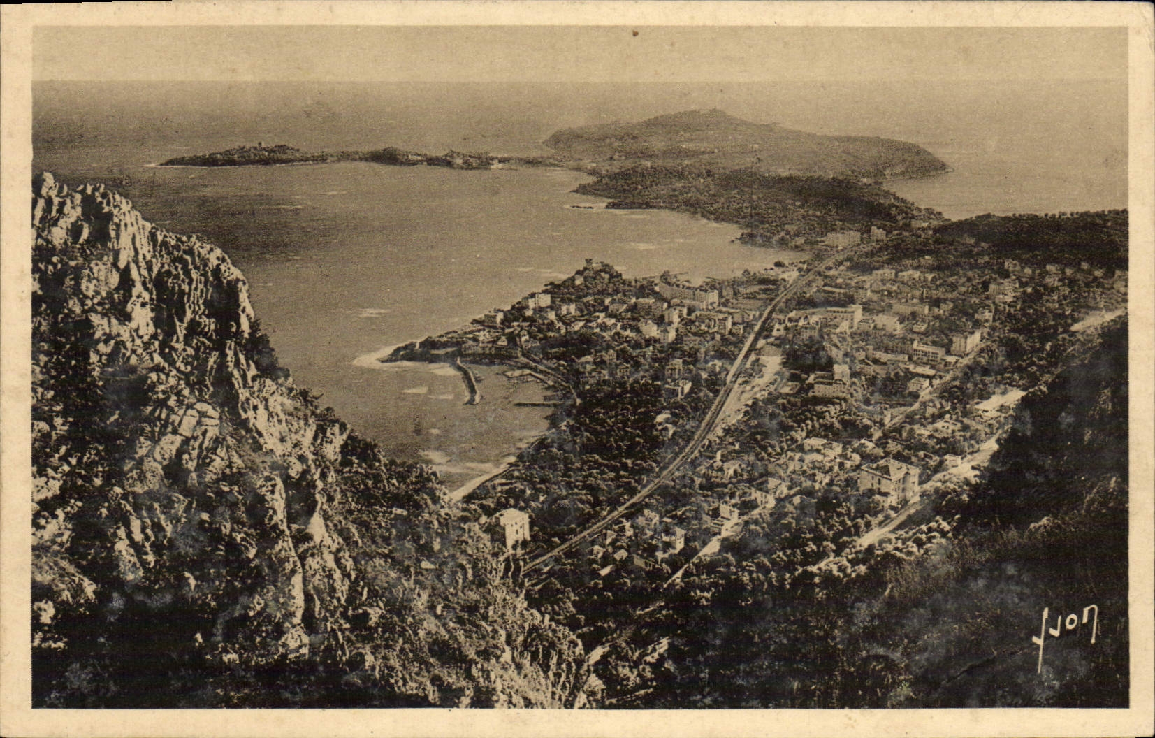 CPA Beaulieu et le Cap Ferrat