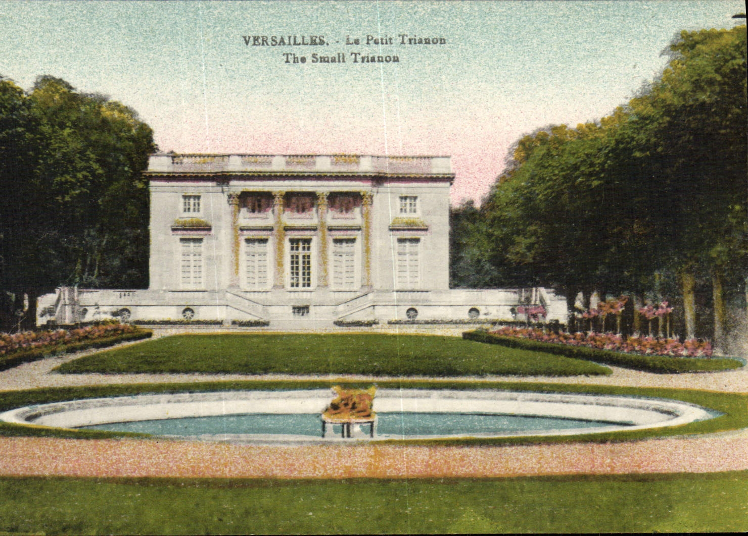 CPA Versailles Le Petit Trianon