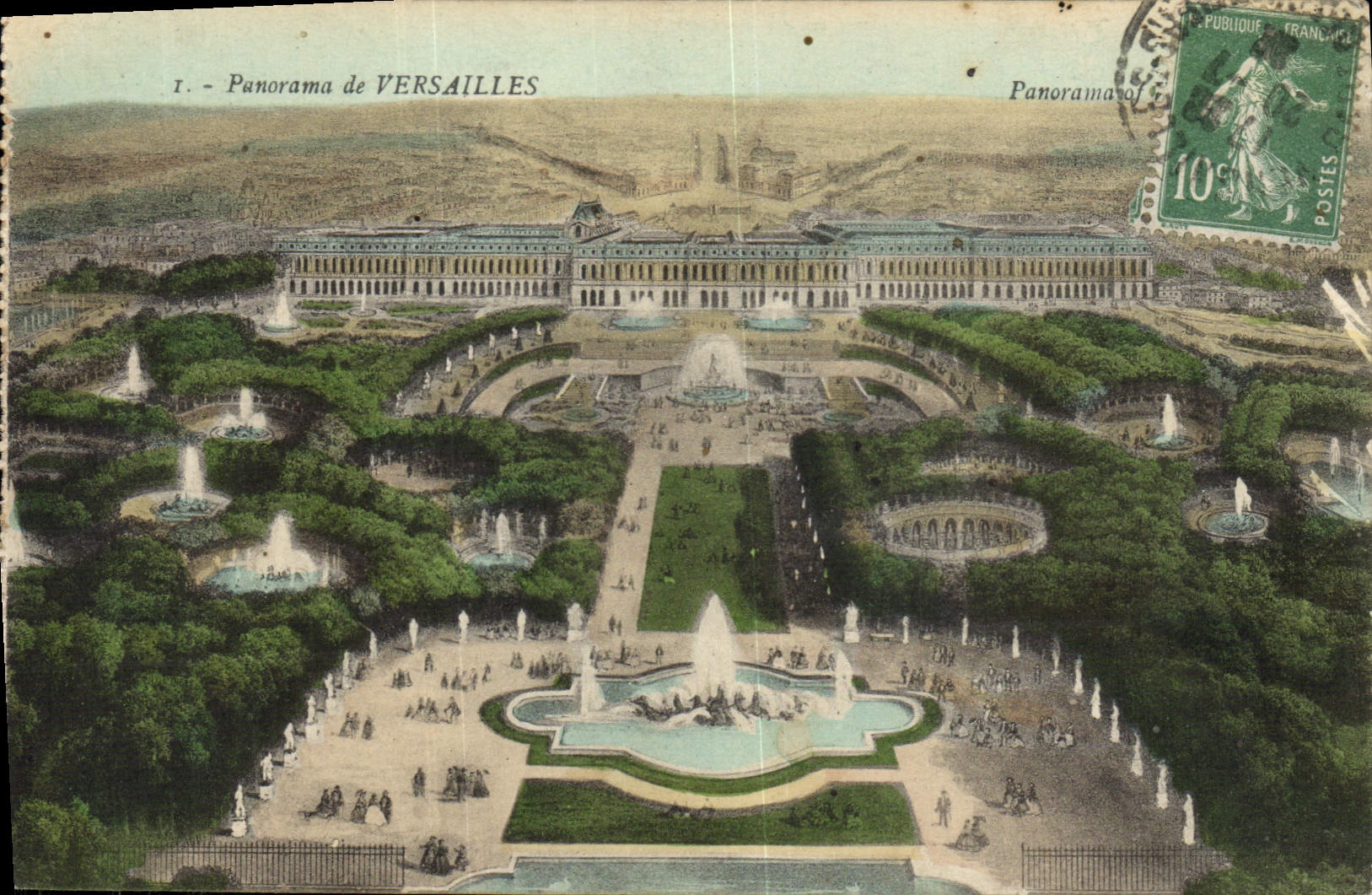CPA Versailles Panorama 