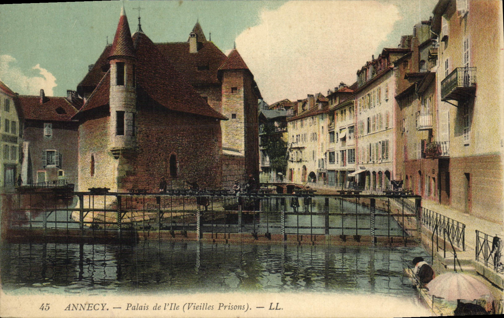 CPA Prison Annecy Palais de l'ile Vieilles prisons 