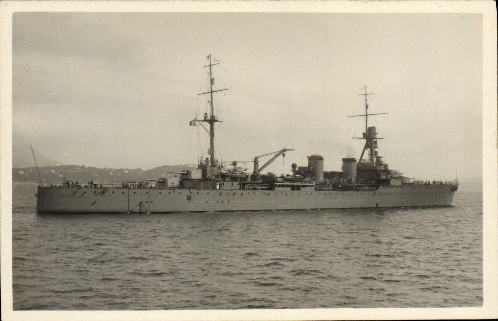 CPM Bateau de guerre 