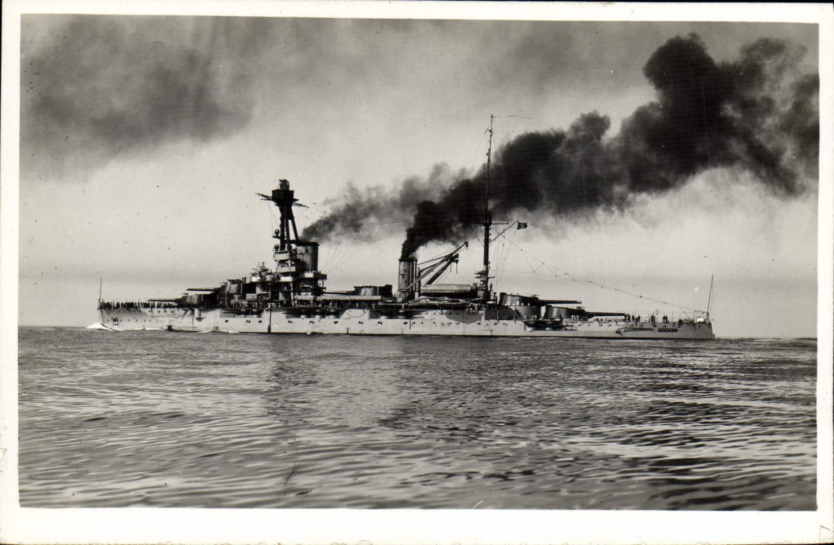 CPM Bateau de guerre 